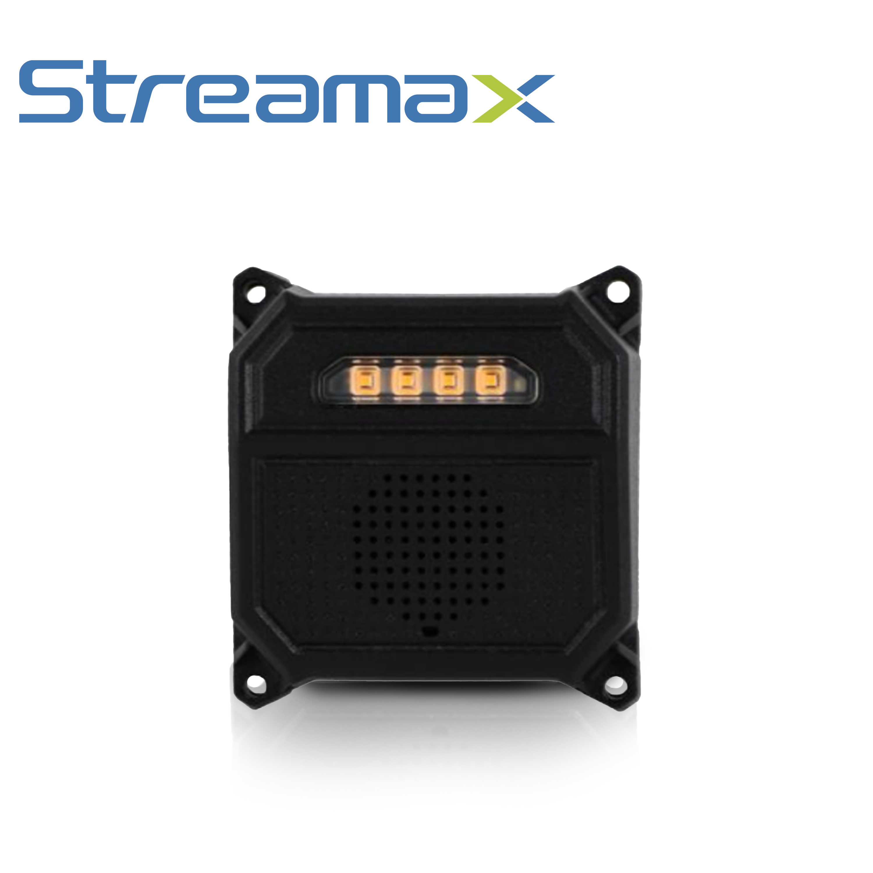 MINI ALARMA DETECTORA DE PEATONES STREAMAX MB2-R / CONECTOR 5557-6PIN / ALARMA AUDITIVA / ALARMA VISUAL DE LUZ / COMPATIBLE CON MCB2