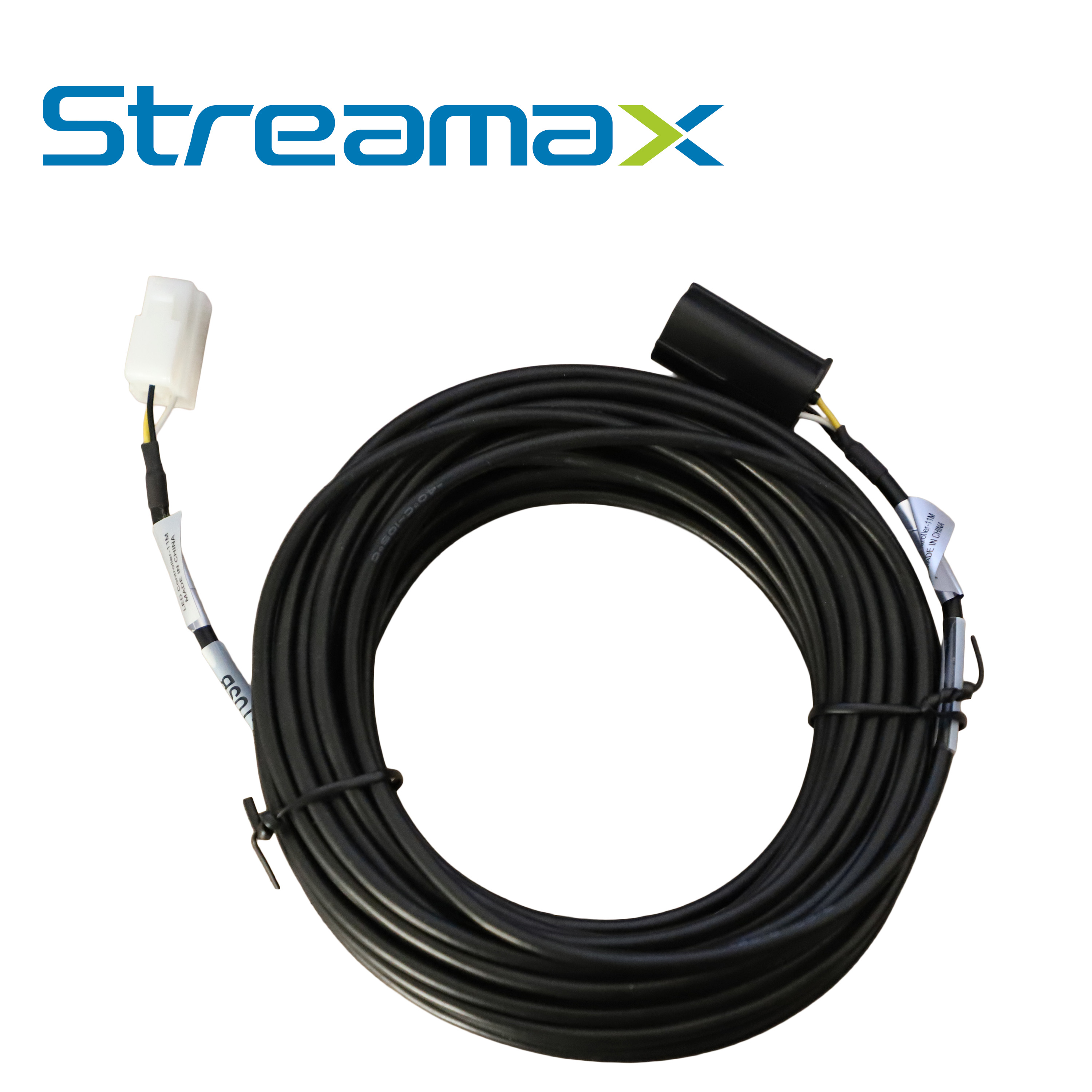 Cable Adaptador De Señal Streamax Ctusb / 3 Pines / 11M / Dj7031-6.3-21 En Un Extremo/174259-2 En El Otro Extremo / Compatible Con El Modelo Ctled