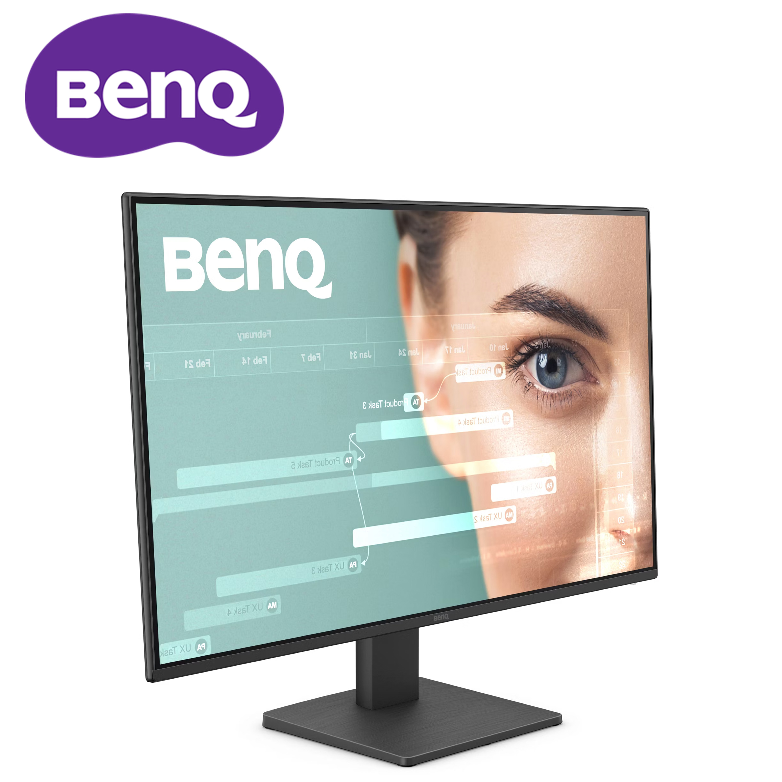 Monitor LED 21.5 Pulgadas Benq Gw2291 / Ips/anti-glare / Resolucon Full HD 1920X1080 / Contraste 1300:1/ 100 Hz / 2 Bocinas Incorporadas De 2W / Vesa 100X100 / Flicker-free/ Low Blue Light / Brigthness Intelligence / 1-HDMI / 1-VGA / Alimentacion 100-240 Vca