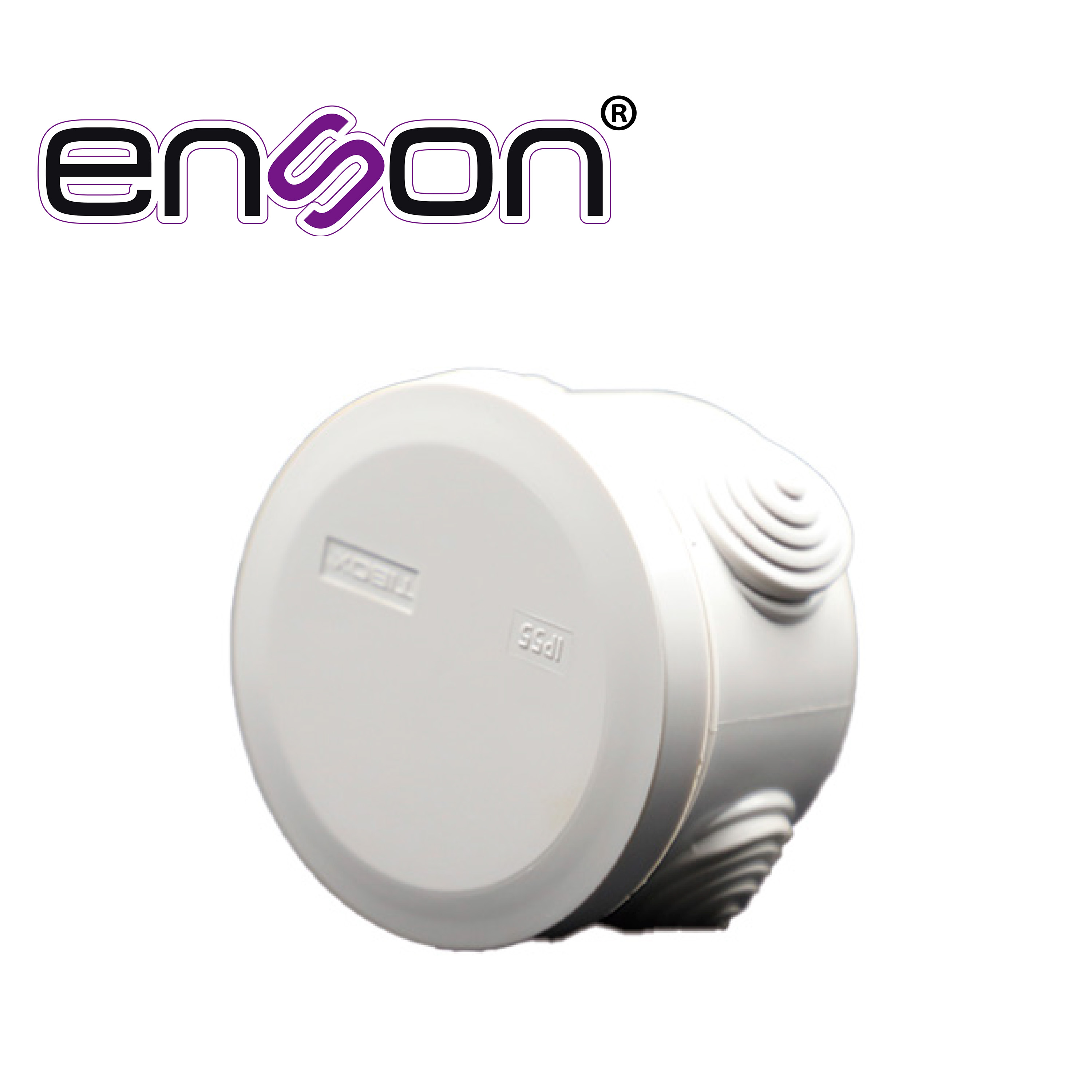 CAJA PLASTICA TIPO ESTANCA CIRCULAR ENSON ENS-PCC70 FABRICADA EN PLASTICO ABS GRIS DE ALTA RESISTENCIA / DIMENSIONES 70 × 48 MM / GRADO DE PROTECCION IP55 / TAPA A PRESION SIN TORNILLOS / IDEAL PARA APLICACIONES ELECTRICAS Y ELECTRONICAS EN INTERIOR O EXTERIOR / COMPATIBLE CON GLANDULA ENS-CG20
