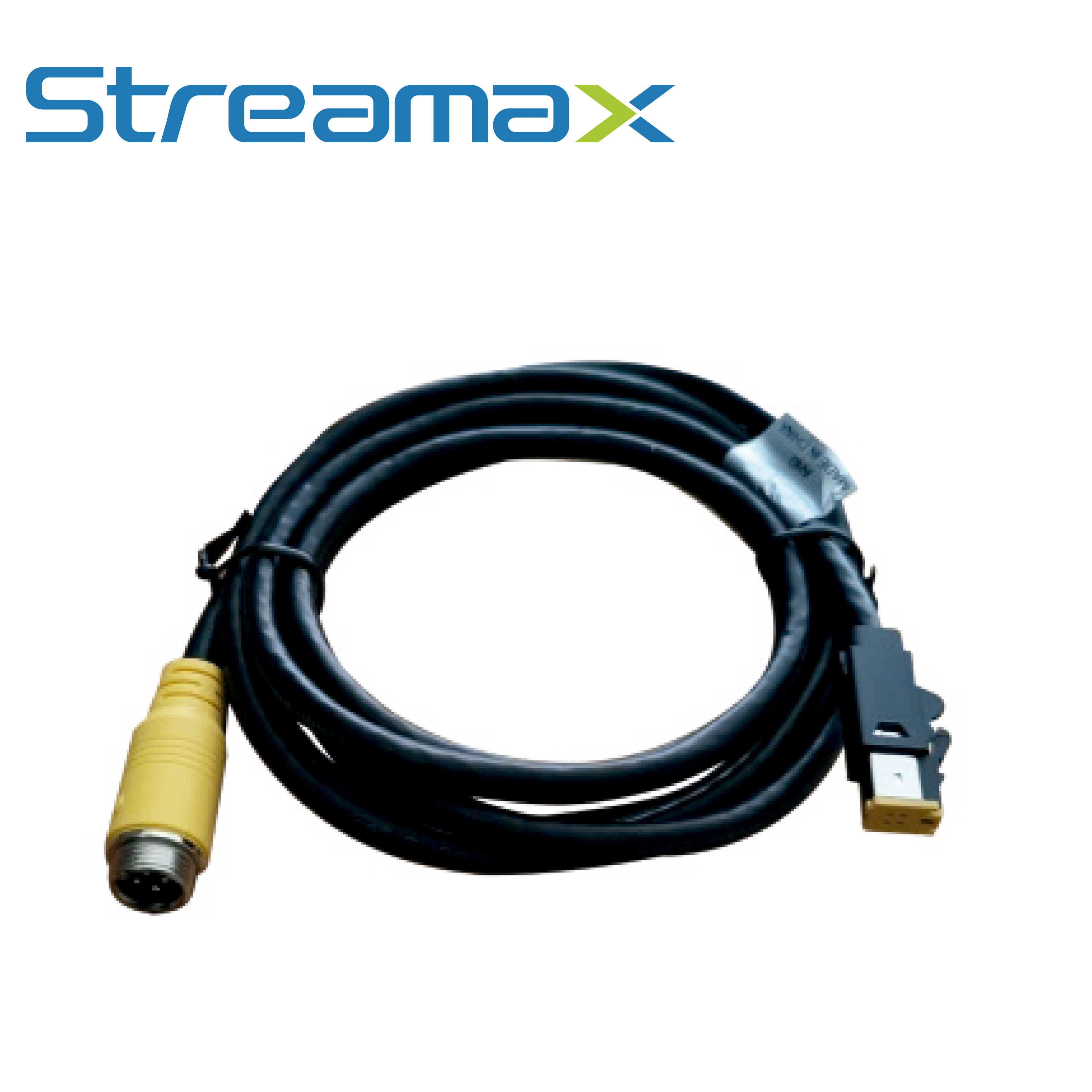 CABLE CONVERTIDOR DIN DE AVIACION STREAMAX M4PIN DJ-TRANSFER / 4 PINES / 0.18 METROS / COMPATIBLE CON CAMARAS AHD Y MDVR MA16MAX