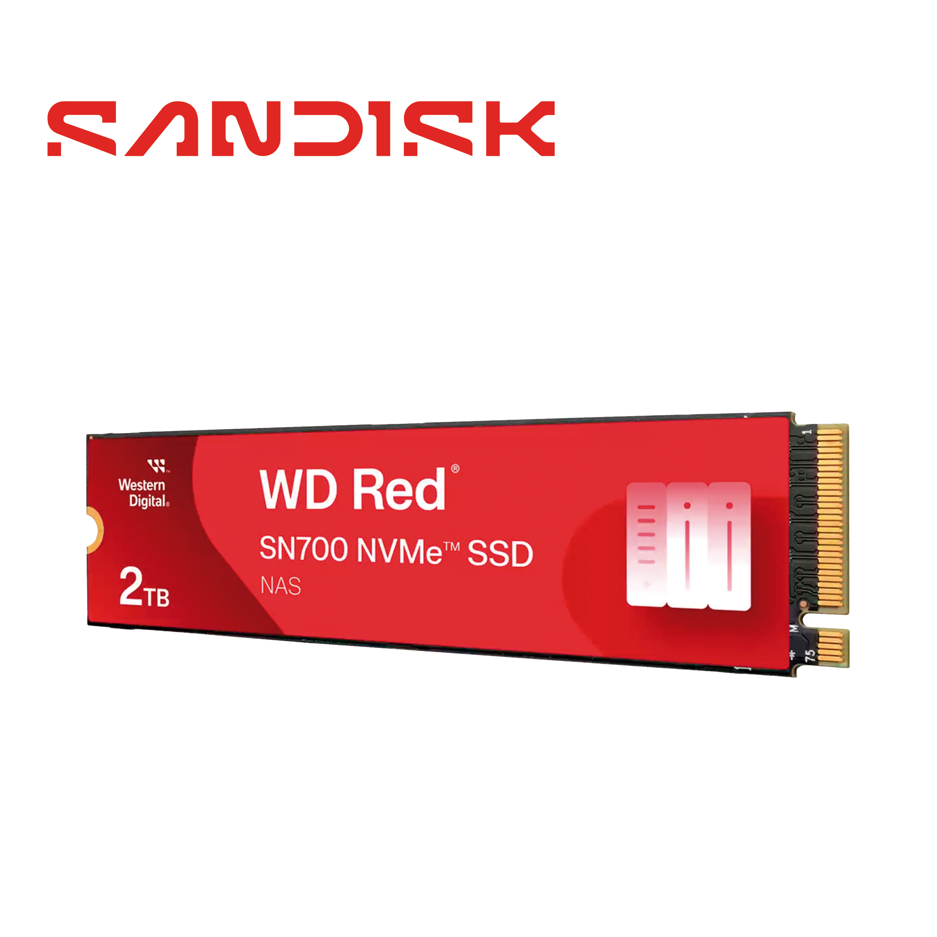 Ssd Wd Red Wds200t1r0c 2TB Sn700 Nvme M.2 Pci Express 3.0 Escritura 2900 Mbs Lectura 3400MBS