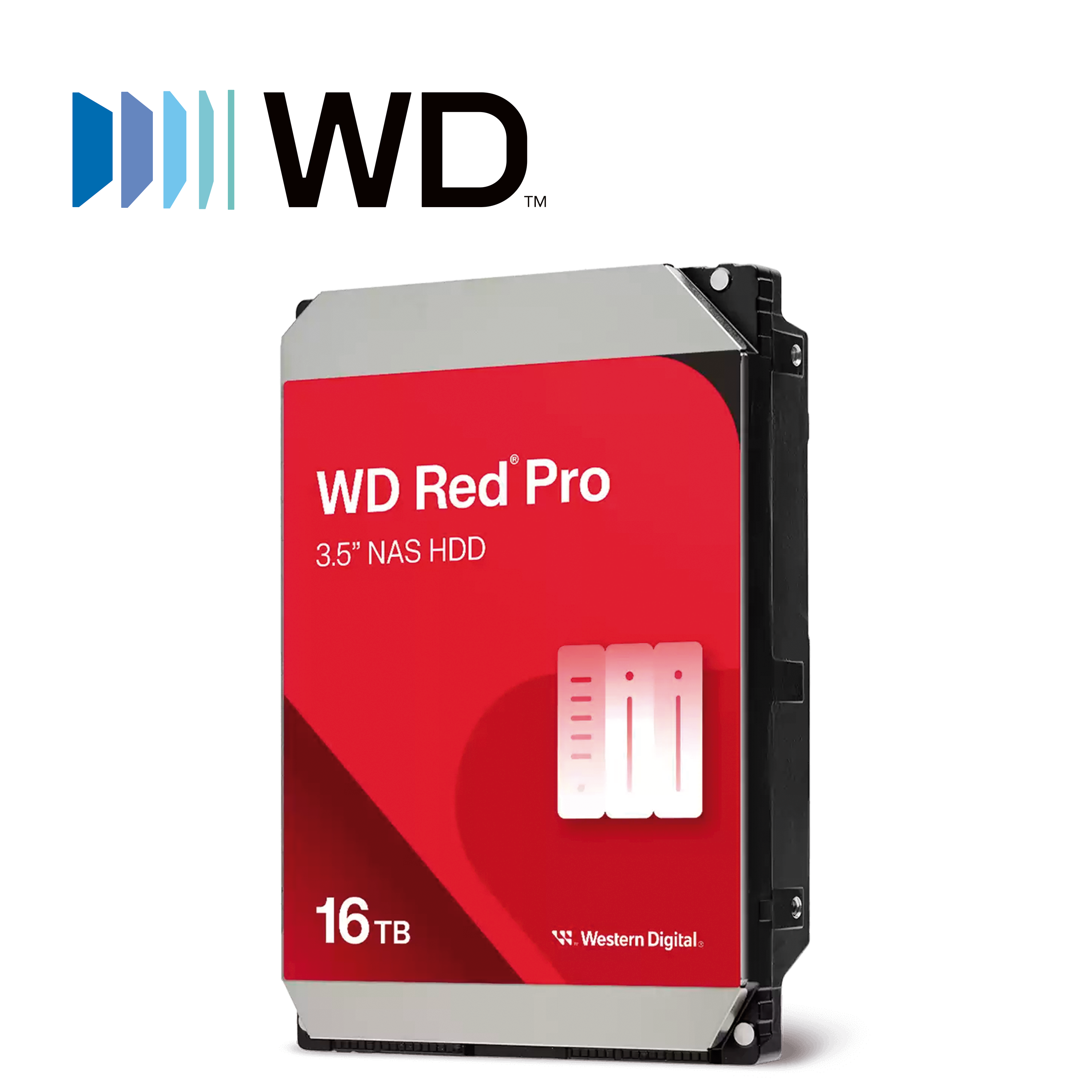 DD DISCO DURO WD161KFGX WD RED PRO 3.5 SATA 16TB CACHE 256MB 7200RMP ESPECIAL PARA ALMACENAMIENTO Y NAS HASTA 24 BAHIAS