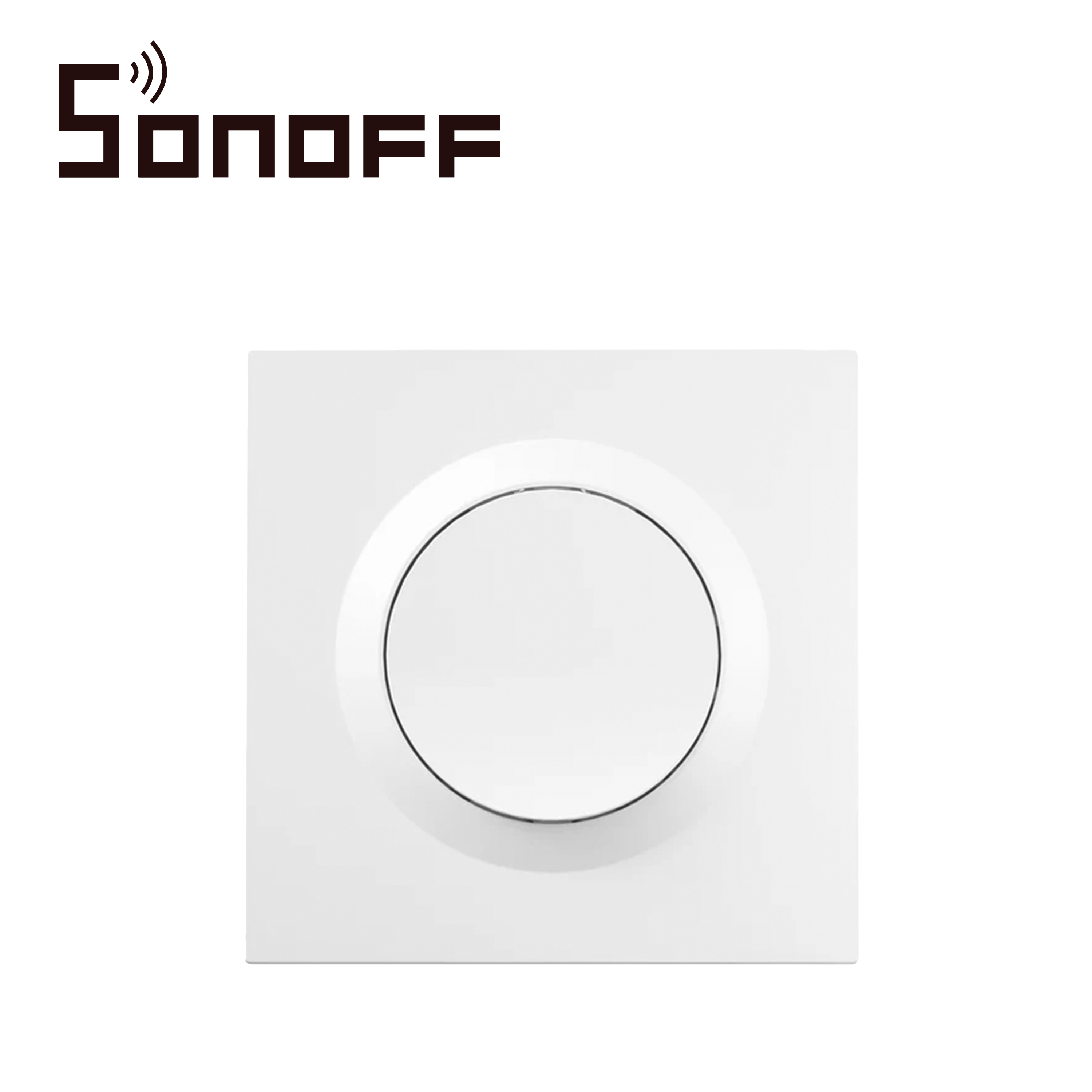 Caja Para Interruptor De Pared De Una Unidad Sonoff E1gs/ Si Requiere Neutro Para La Conexion / Compatible Con Interruptores Mini / Slot Para Un Interruptor