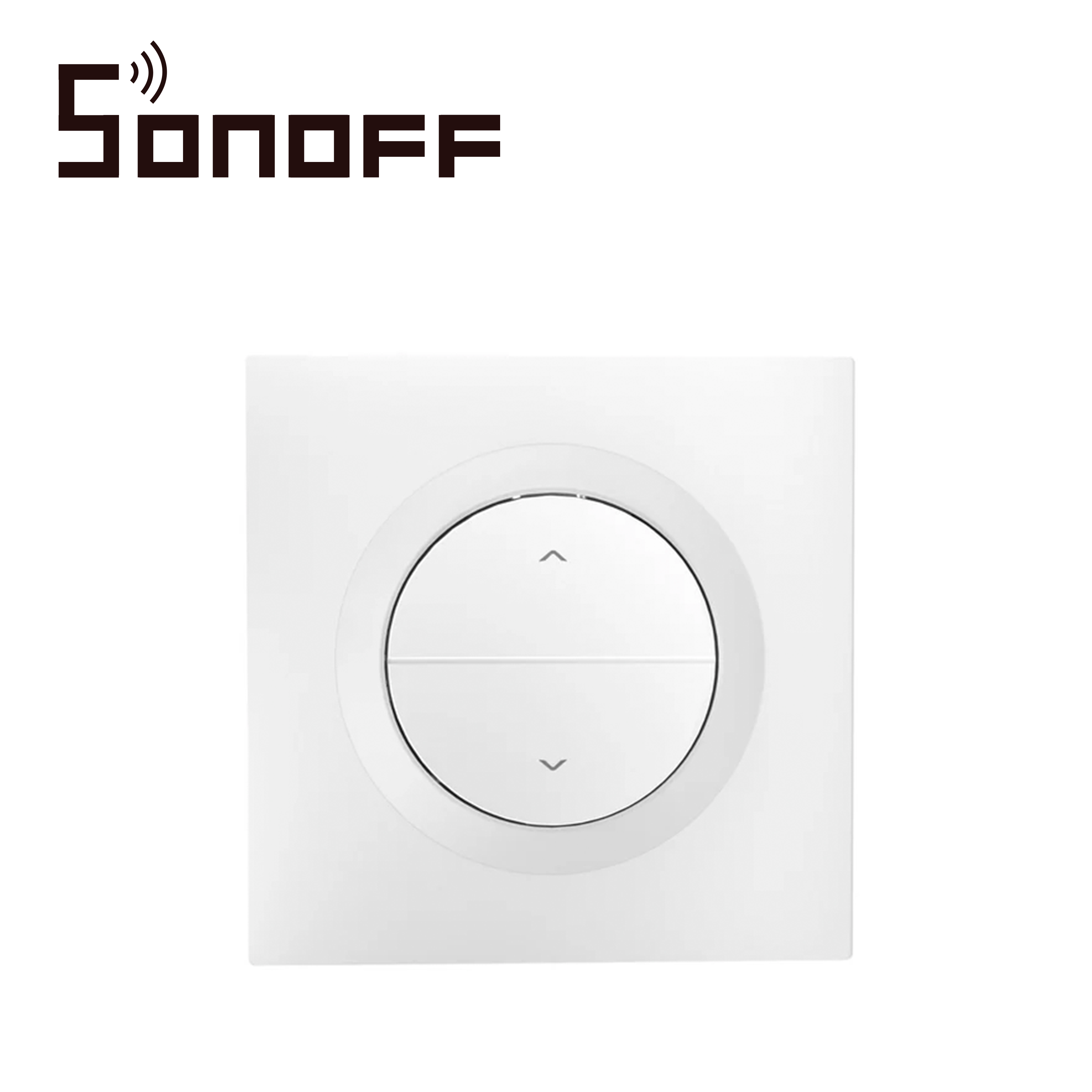 Caja De Interruptor De Pared Para Persianas Enrollables Sonoff Erbs/ Compatible Con Los Mini-rbs / Cuenta Con Un Espacio Para Colocar El Mini-rbs