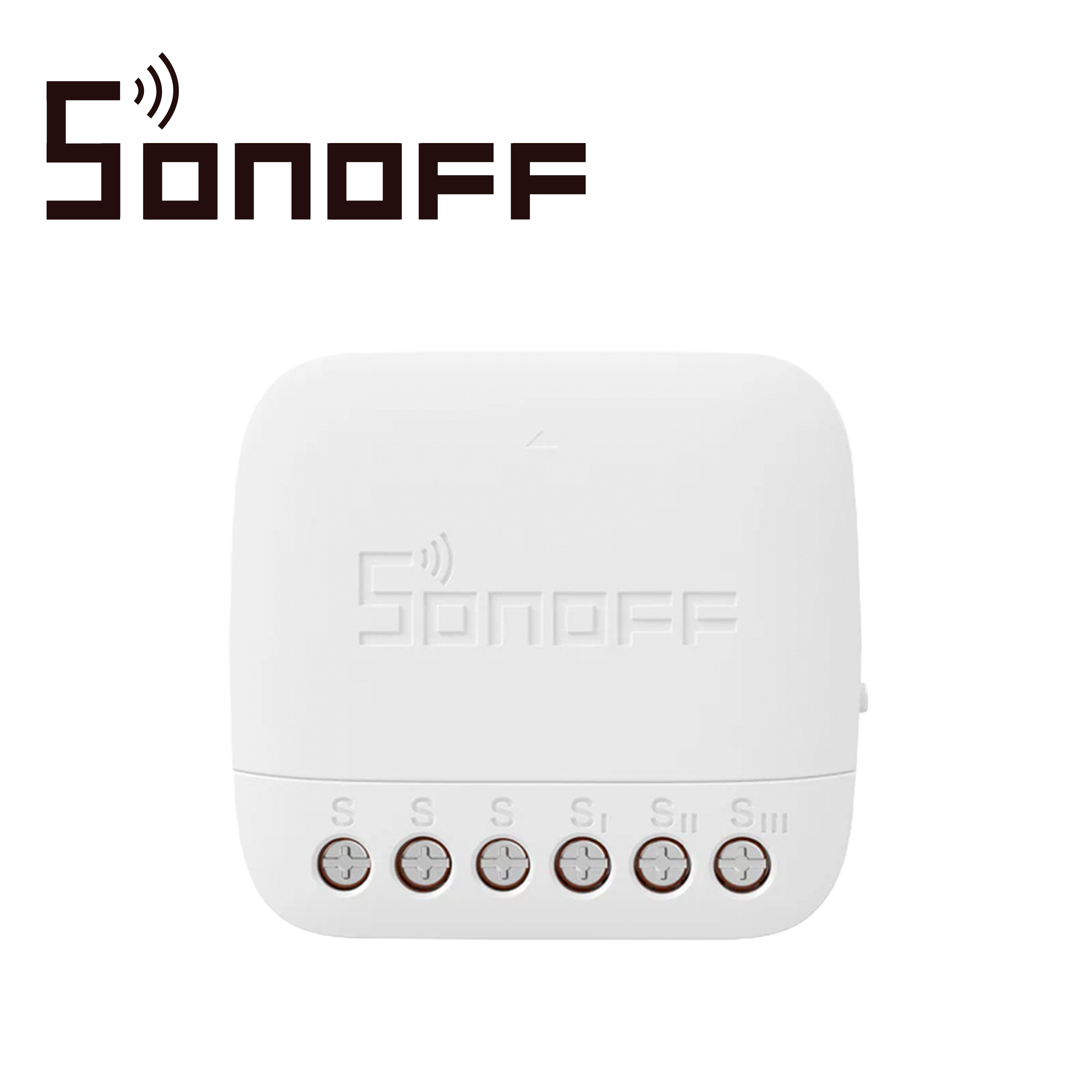 Interruptor Inwall Sonoff S-mate2/ Wifi 2.4GHZ / Compatible Con Varios Modelos De Apagadores / Sin Neutro Requerido/ Cuenta Con 3 Canales