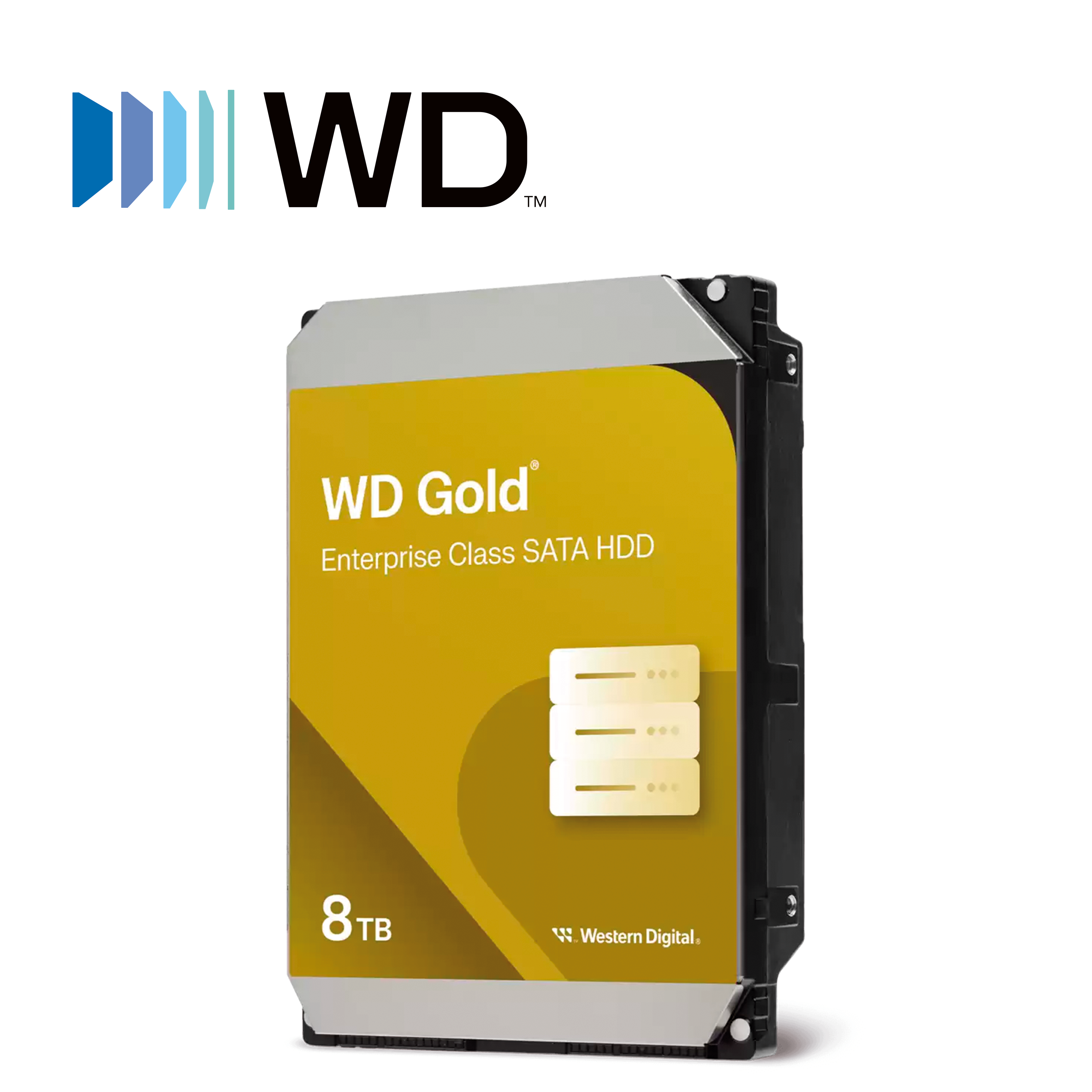 Dd Disco Duro 8TB Wd8004fryz Wd Gold 3.5 Sata3 6GB/S 256MB 7200RPM 24X7 Hotplug P/nas/nvr/server
