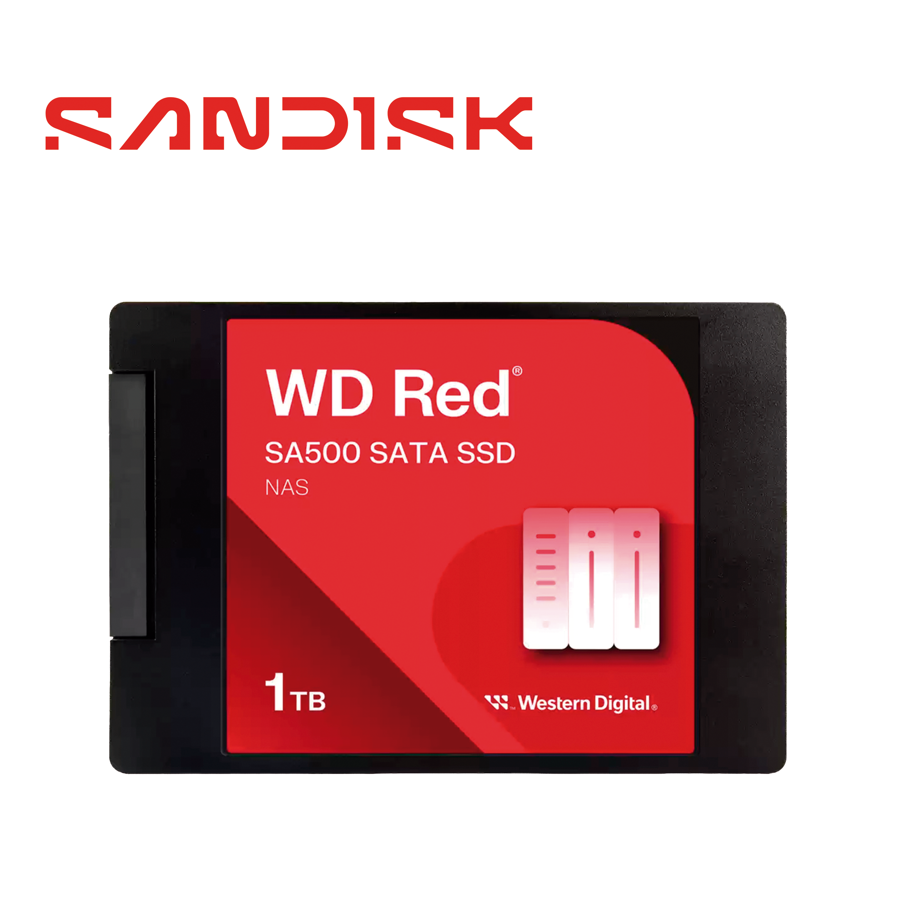Ssd Western Digital Serie Red Wds100t1r0a 1TB Sata Iii 6 Gb/s Ff 2.5” Tbw 350