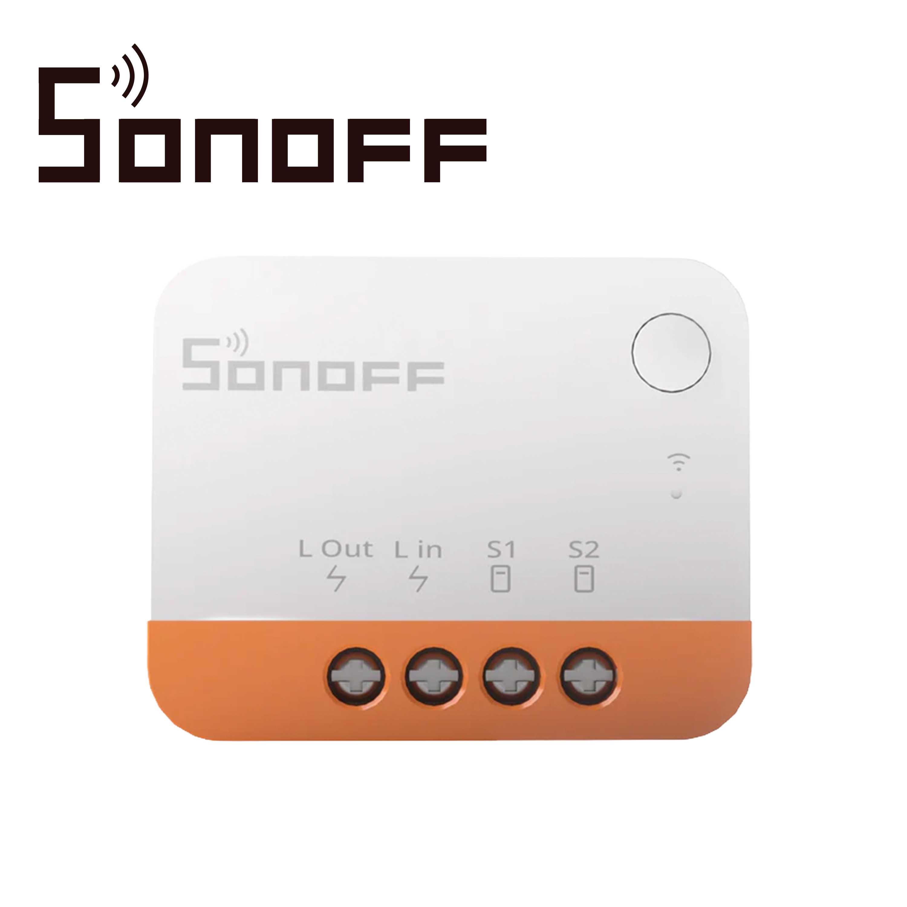 Mini Interruptor Inwall Zigbee Sonoff Zbminil2 / Interruptor Un Canal Bidireccinal Ideal Conexion Tipo Escalera / Solucion De Smart Home Con Temporizador / Necesita Hub Zigbee / Maxima Corriente Soportada 6 Amp