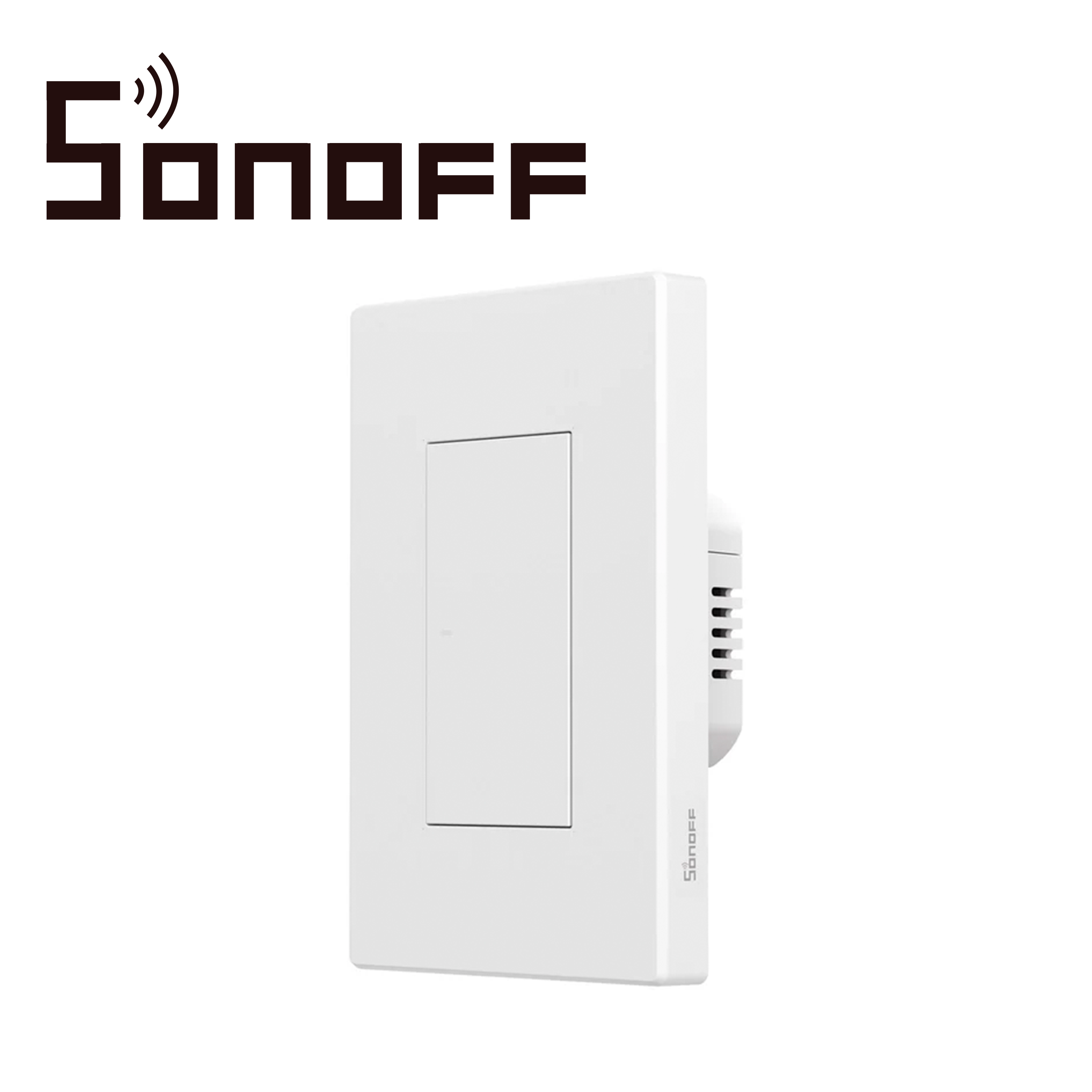 Apagador De Pared Touch Zigbee Sonoff Zbm5-1c-120w / Zigbee 3.0 / 1 Canal/ Soluciones De Smart Home/ Hasta 10 Amp Totales/ Compatible Con Hub Zigbee
