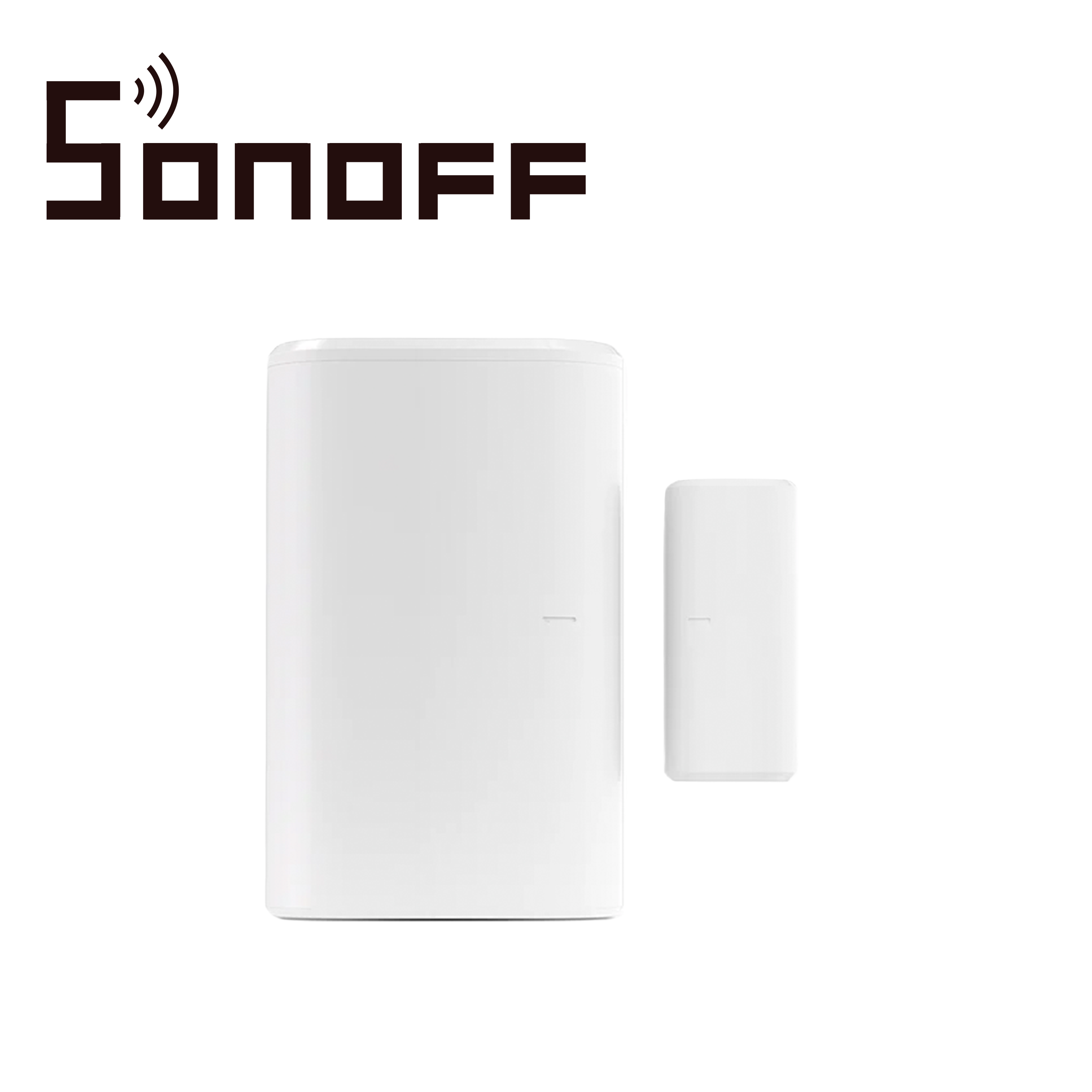 Sensor Magnetico Sonoff Snzb-04p / Zigbee 3.0 / Compatible Con Hub Zigbee/ Escenas Configurables En Apertura De Puertas O Ventanas