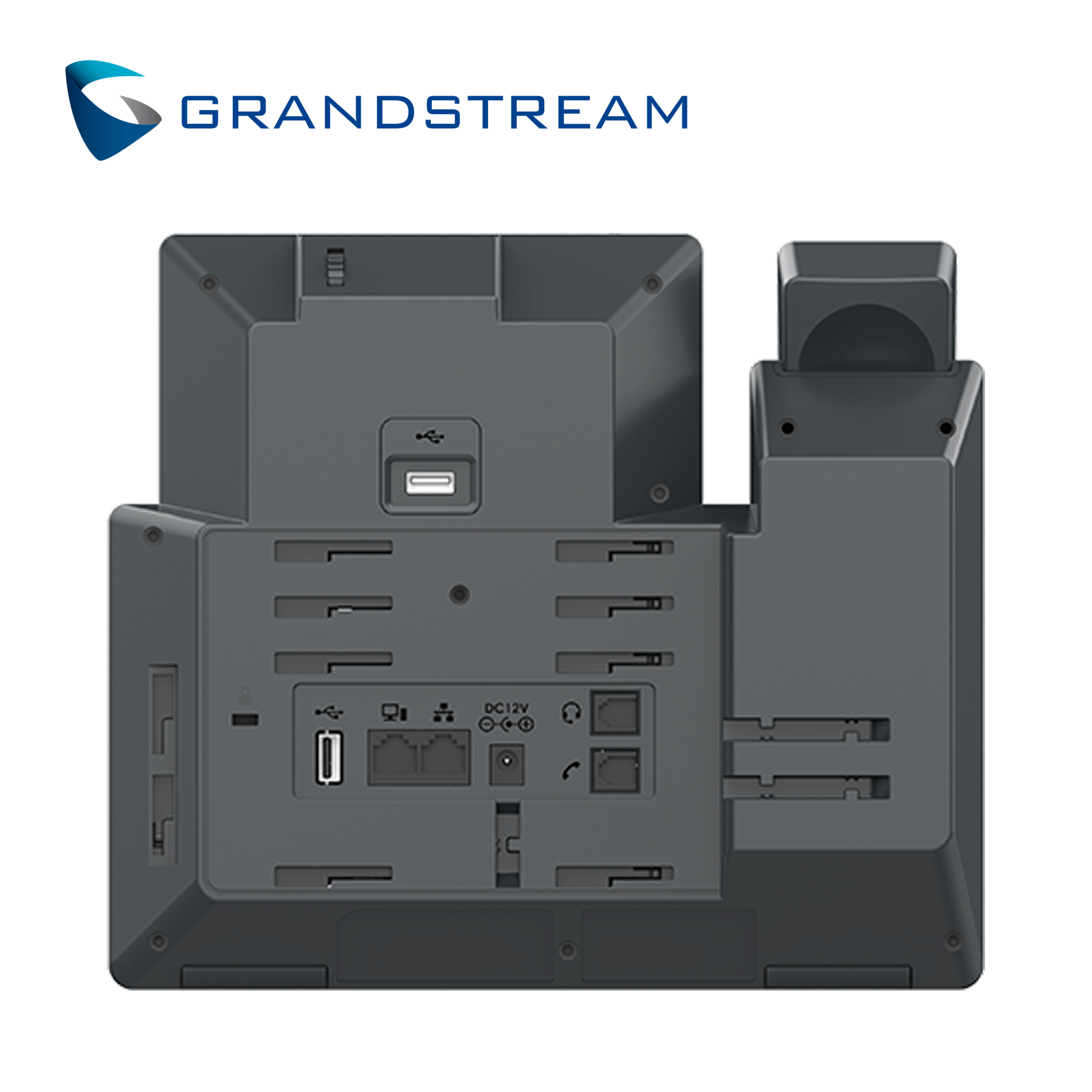 Video Telefono IP Multimedia Grandstream Gxv3450 / Android 11 / 16 Cuentas Sip / 16 Lineas / Pantalla Tactil 5 Pulgadas / Camara Integrada 2MP / Buetooth / Wifi Doble Banda 802.11AC / Puertos 10/100/1,000MBPS / Audio HD / Alimentacion Poe+ Af/at / 12VCD/1.5A