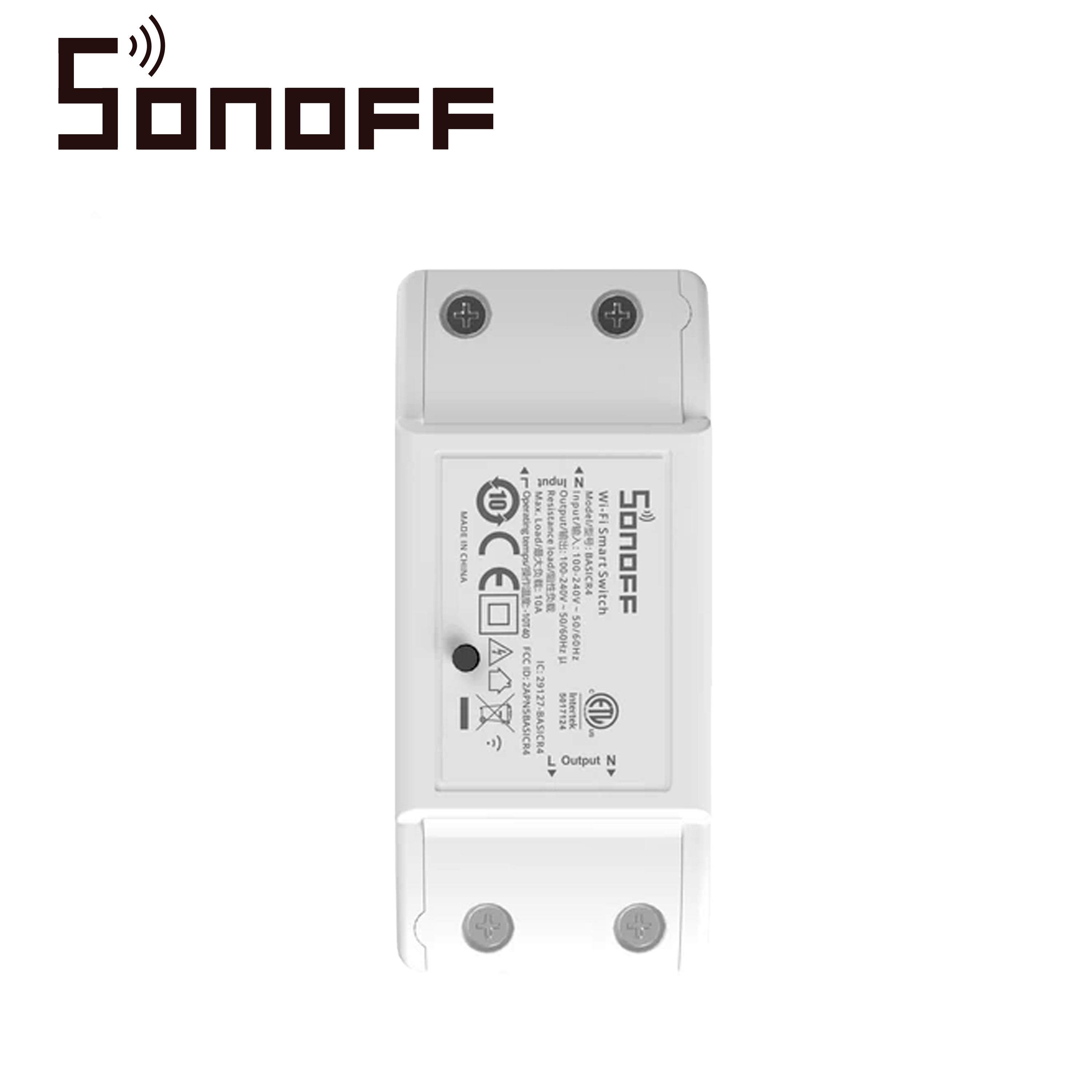 Interruptor On/off Sonoff Basicr4 / Smart Inalambrico / Wifi Para Solucion De Smart Home / Con Temporizador Para Ios Y Android Compatible Con Alexa/google Home/nest/ifttt 1CH Wifi 2.4GHZ Hasta 10AMP
