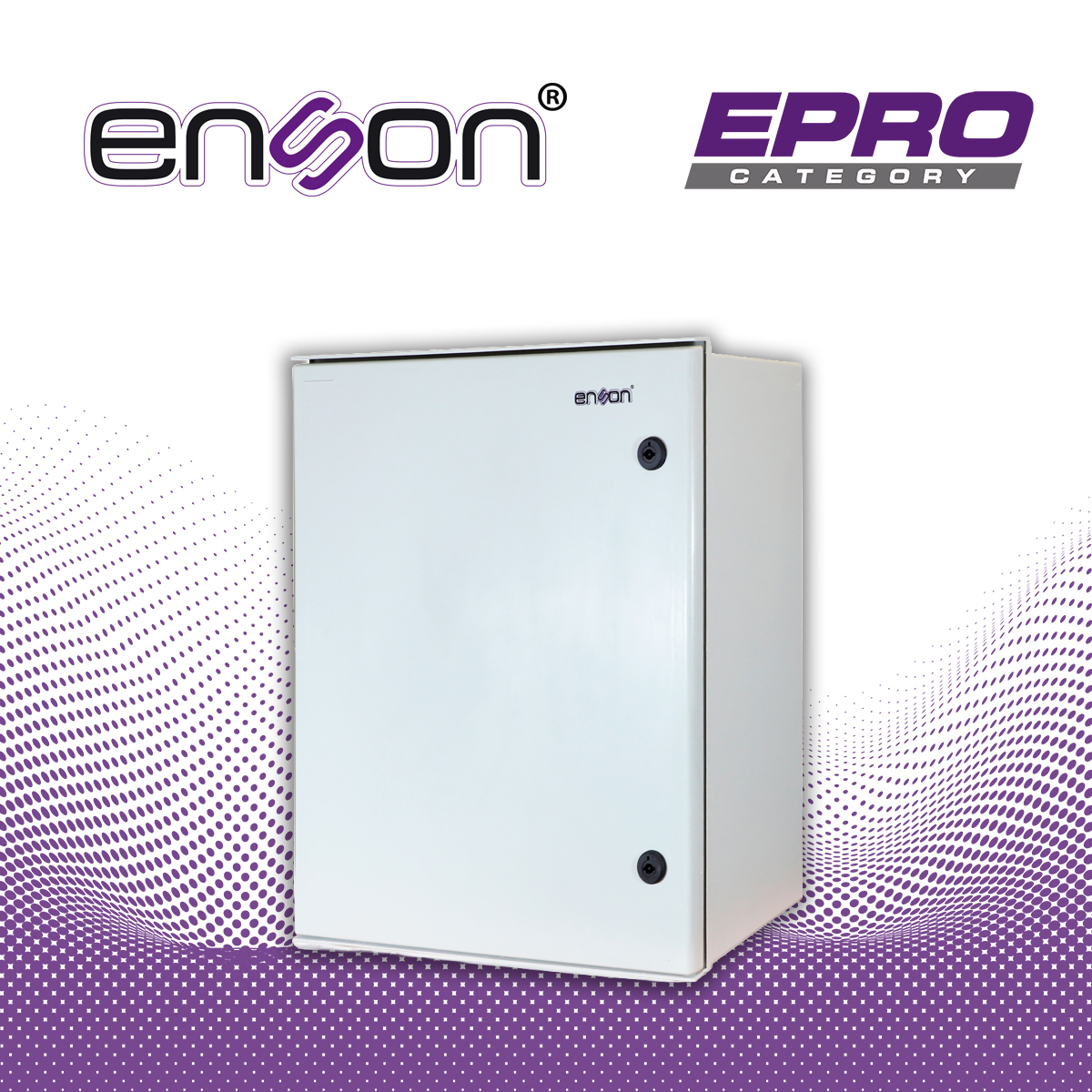 GABINETE TIPO NEMA ENSON ENS-NEM652 DE POLYESTER 600X500X230MM IP66 / NEMA4 IDEAL PARA INSTALACION Y RESGUARDO DE EQUIPOS ELECTRONICOS EN INTEMPERIE