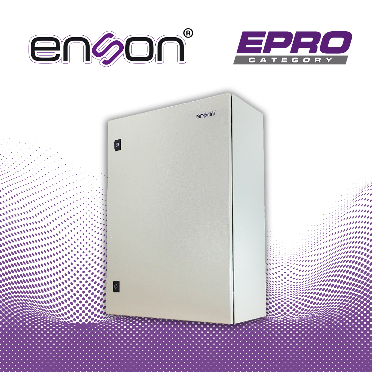 GABINETE TIPO NEMA ENSON ENS-NEMA752 DE METAL 700X500X250MM IP66 / IK10 / NEMA4 IDEAL PARA INSTALACION Y RESGUARDO DE EQUIPOS ELECTRONICOS EN INTEMPERIE