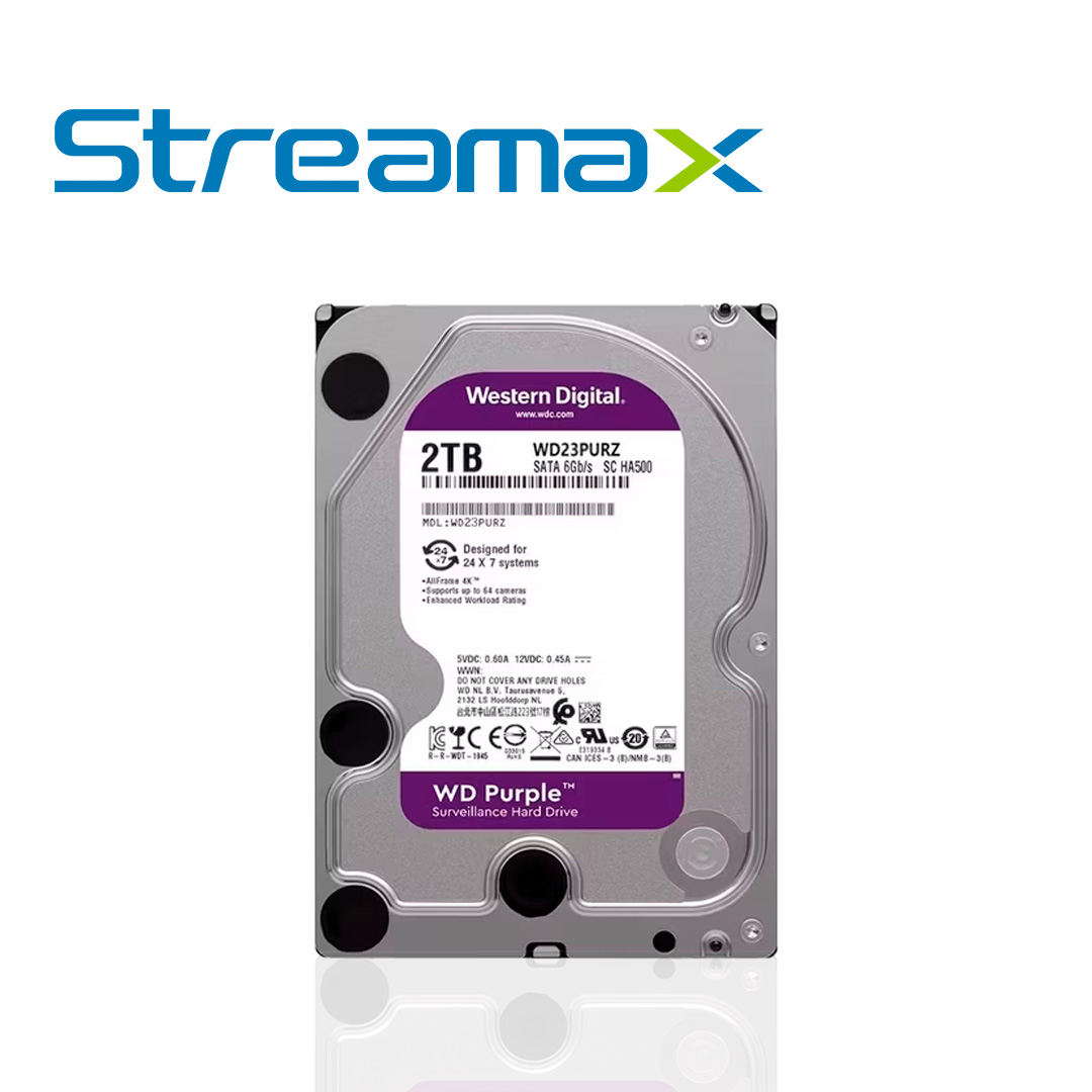 Disco Duro 3.5 2TB Meriva Streamax Mhdd2tb / Compatible Con Dvrs Moviles De Disco Duro 3.5 Pulgadas