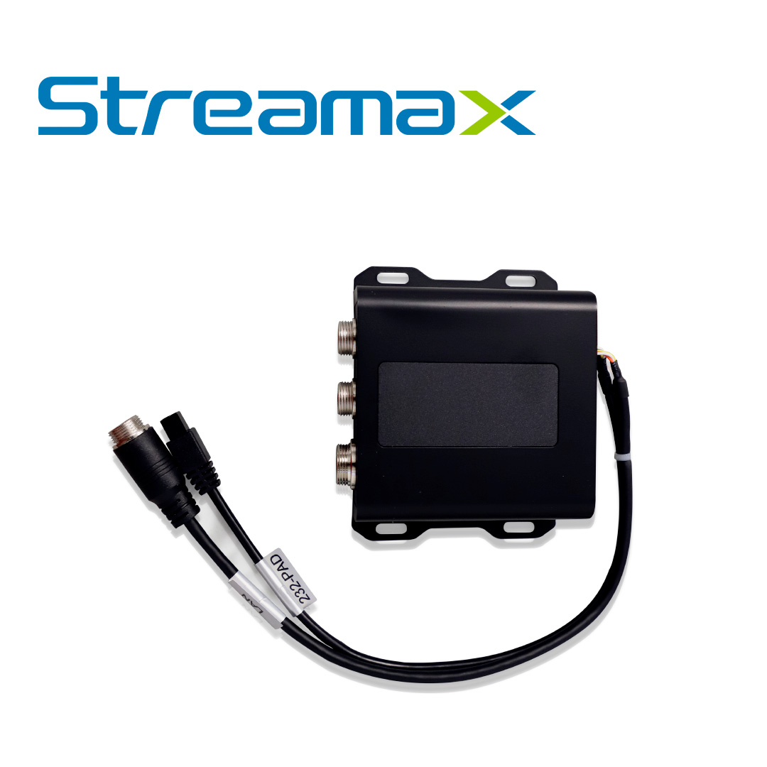 Caja De Transferencia De Datos Streamax Mxpad Hub / Con Interruptor / Cables Resistentes A Altas Temperaturas / Compatible Con El Monitor Mxpad