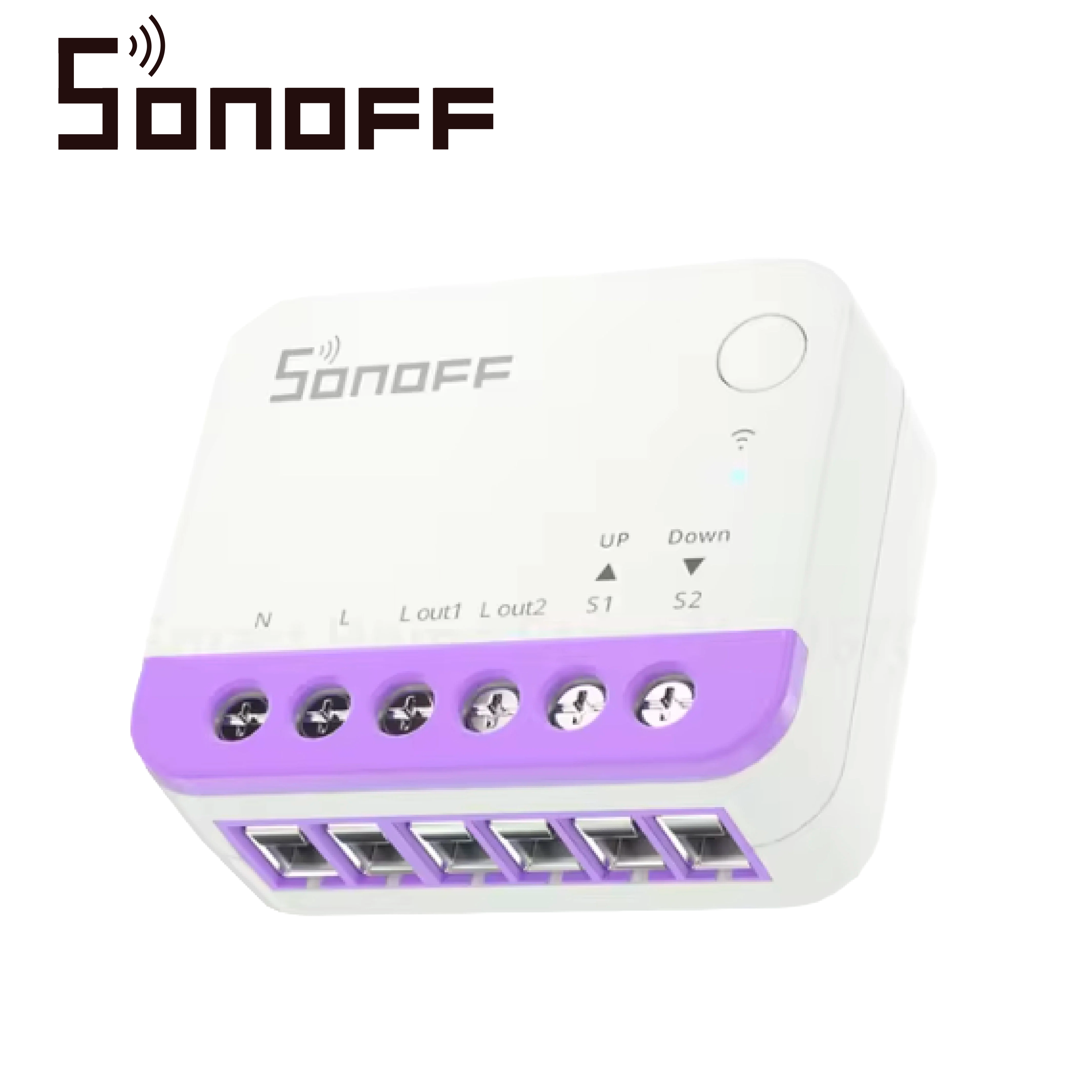 Mini Interruptor On/off Wifi Para Persianas Sonoff Mini-rbs Compatible Con Google Home/ Alexa/apple Home / Matter / Controlable Desde La App / Wifi 2.4 Ghz/ Carga De 1 Amp Maximo