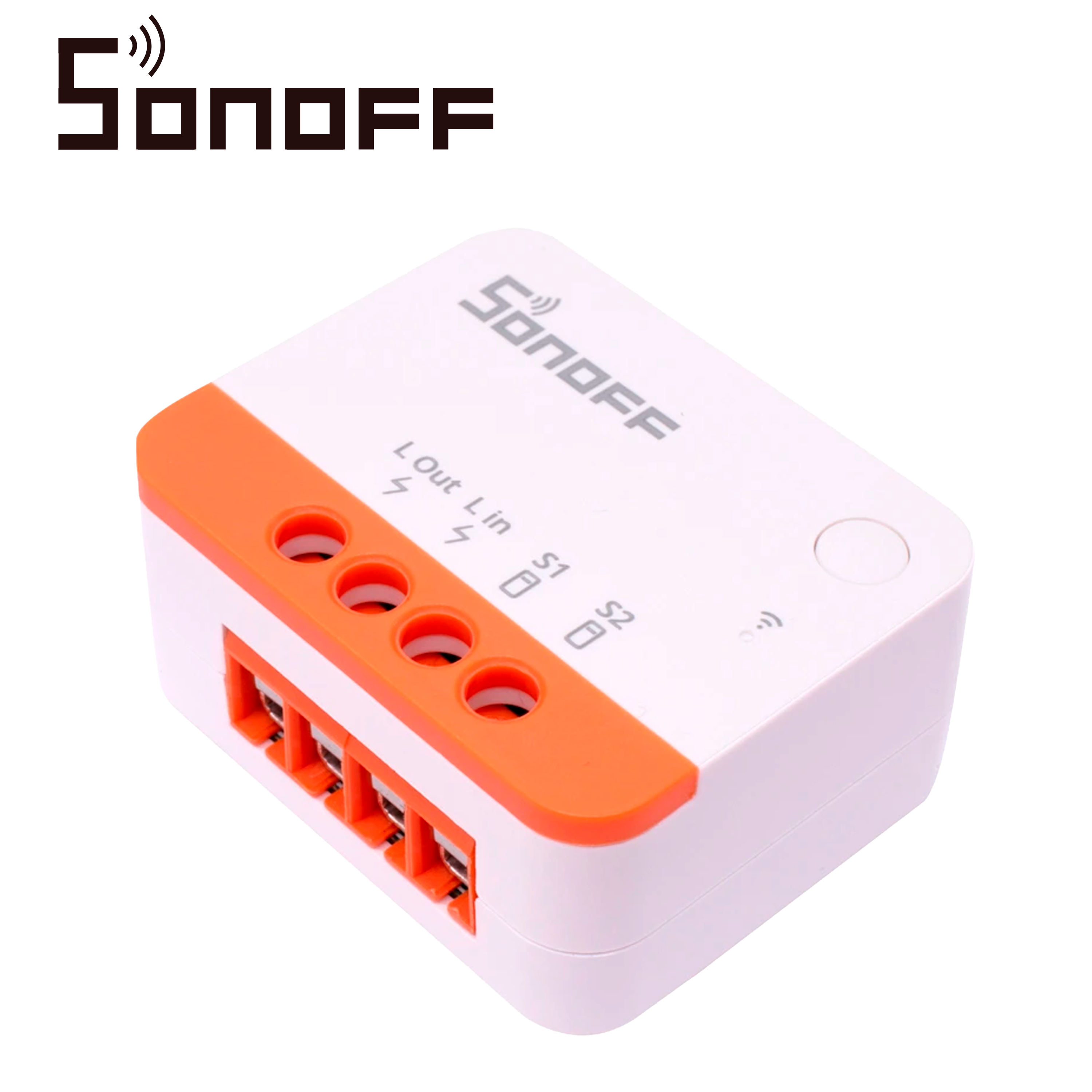 Mini Interruptor Inwall Zigbee Sonoff Zbminil2 / Interruptor Un Canal Bidireccinal Ideal Conexion Tipo Escalera / Solucion De Smart Home Con Temporizador / Necesita Hub Zigbee / Maxima Corriente Soportada 6 Amp