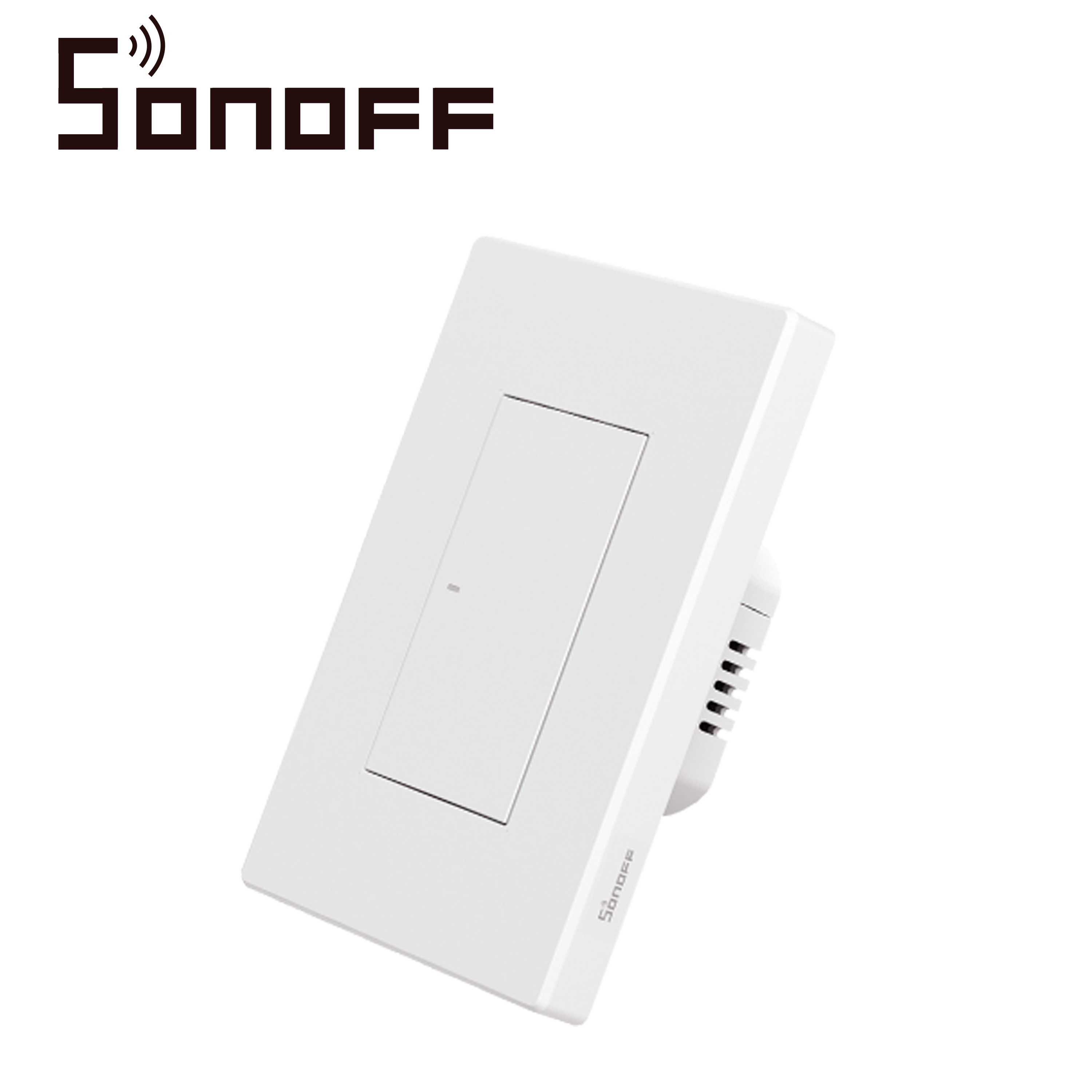 Apagador De Pared Touch Zigbee Sonoff Zbm5-1c-120w / Zigbee 3.0 / 1 Canal/ Soluciones De Smart Home/ Hasta 10 Amp Totales/ Compatible Con Hub Zigbee