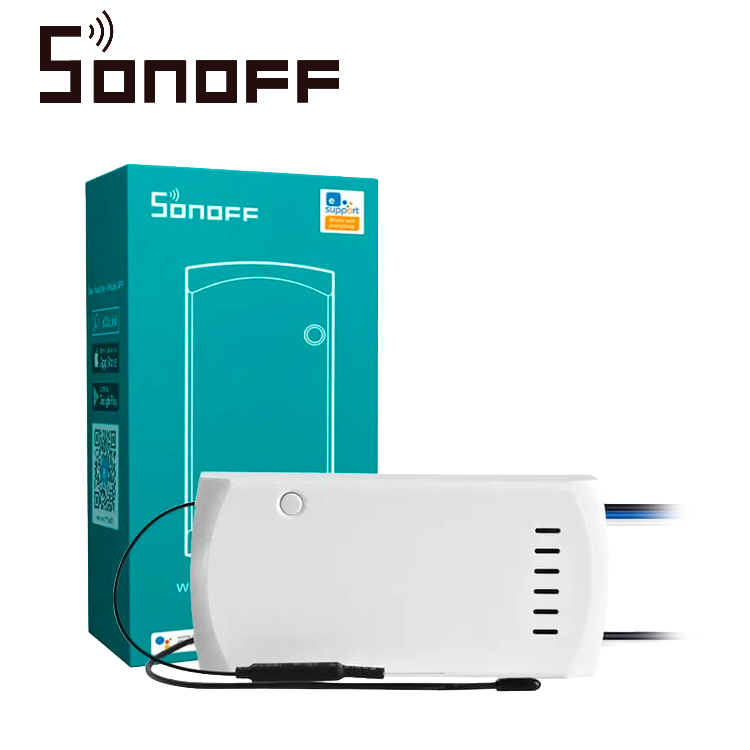 Controlador Para Ventilador De Techo Sonoff Ifan04-l/ Wifi 2.4 Ghz/ Inalambrico/ Compatible Con Google Home / Alexa