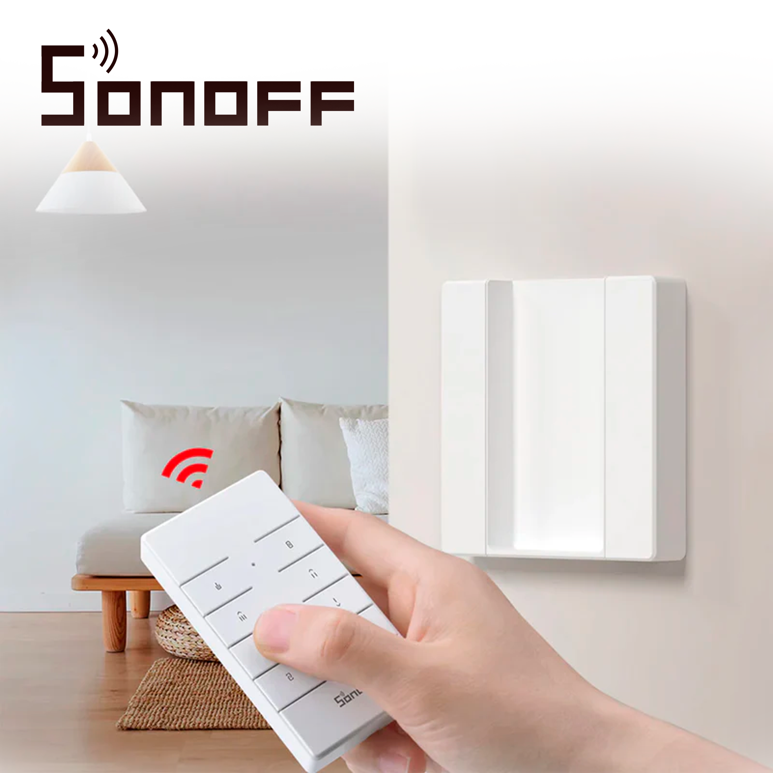 Base Para Control Remoto Sonoff Rm433r2-base/ Compatible Con Control Rm433r2