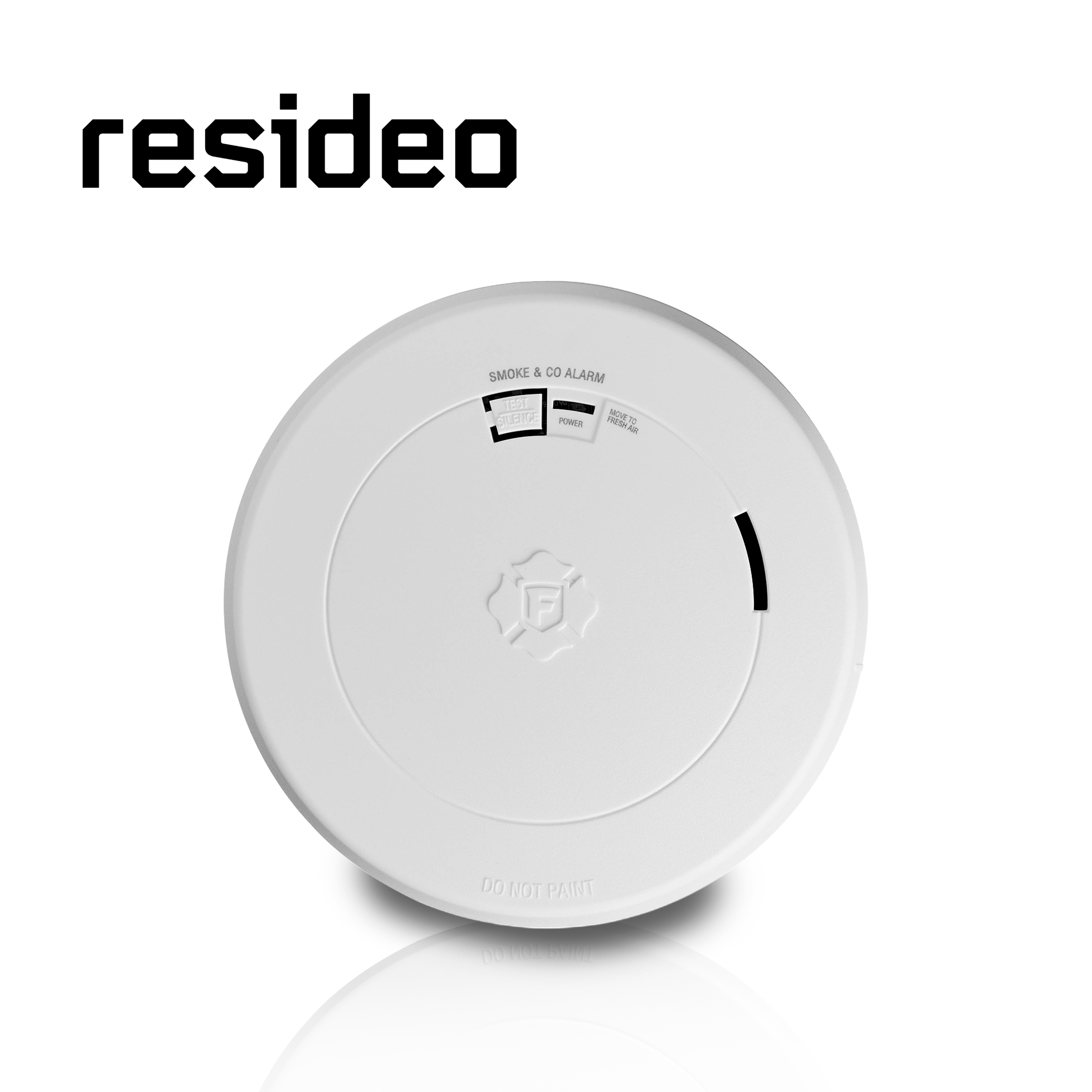 Detector De Humo Y Co2 Resideo Rbk 1046802 / Blanco / Deteccion Por Ionizacion Y Fotoelectrico / Sirena Integarda De 85 Db / Bateria Por 10 Años / Bateria No Reemplazable