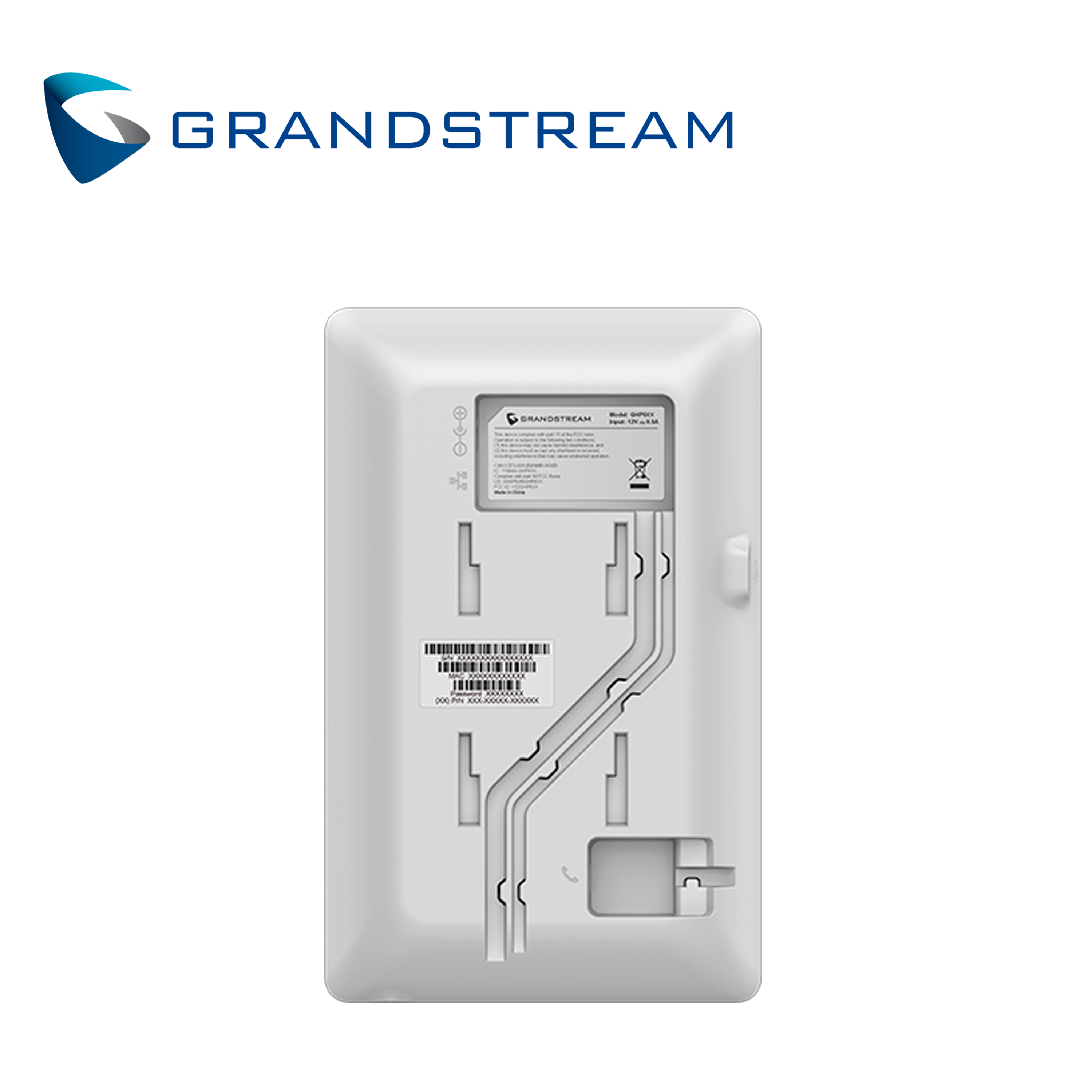Telefono IP HD Hotel Wifi Blanco Grandstream Ghp620 / 2 Cuentas Sip / 2 Lineas / 6 Teclas Programables / 10 Teclas De Funcion Rapida / Conferencia 3 Vias / 1 Puerto 10/100MBPS / Montaje Sobremesa O Pared
