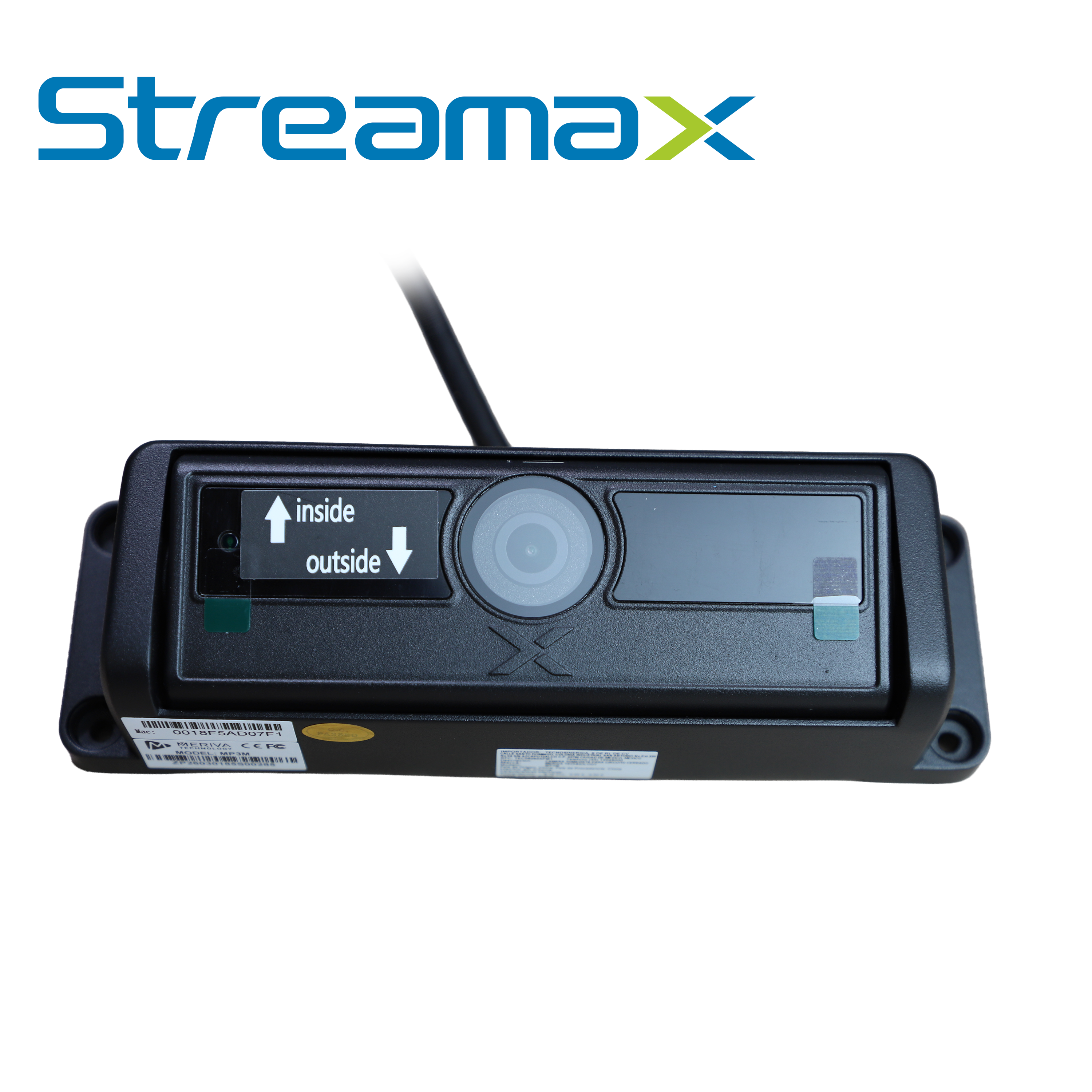 CAMARA MASTER CONTADORA DE PERSONAS IP STREAMAX MP3M-EM / 2MP / 2.7MM / 3M IR / IP54 / CONECTOR DIN 6 PINES / 12 VCD / INTERIOR / MONTAJE EN TECHO EMBEBIDO - Código: MP3M-EM | Compra en Guadalajara
