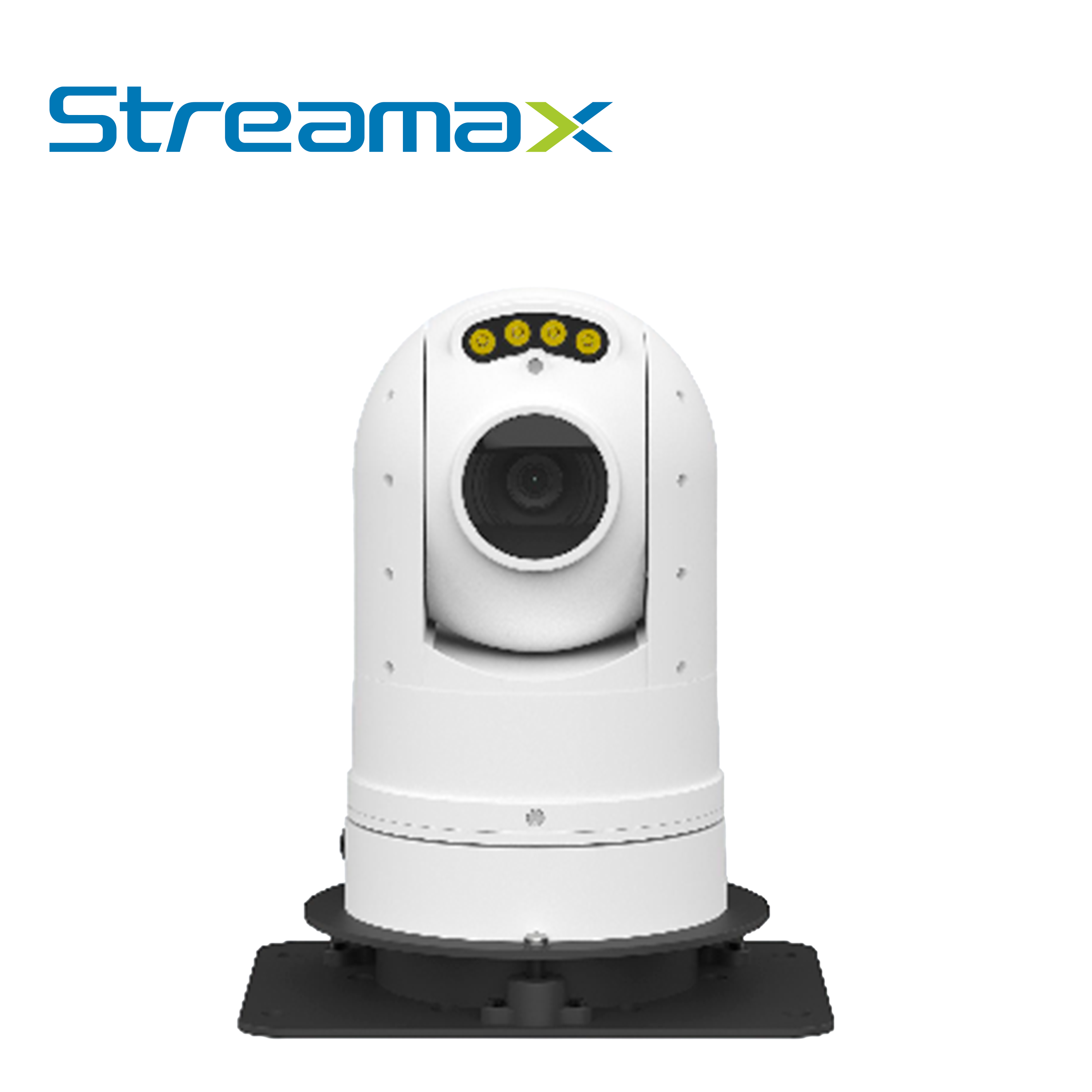 Camara PTZ HD Streamax Mptz-police / 5MP / 30X Zoom Optico / 5.2-148.4MM / Ip66 / Conector Aeronautico 6 Pines / 9-36VCD / Exterior