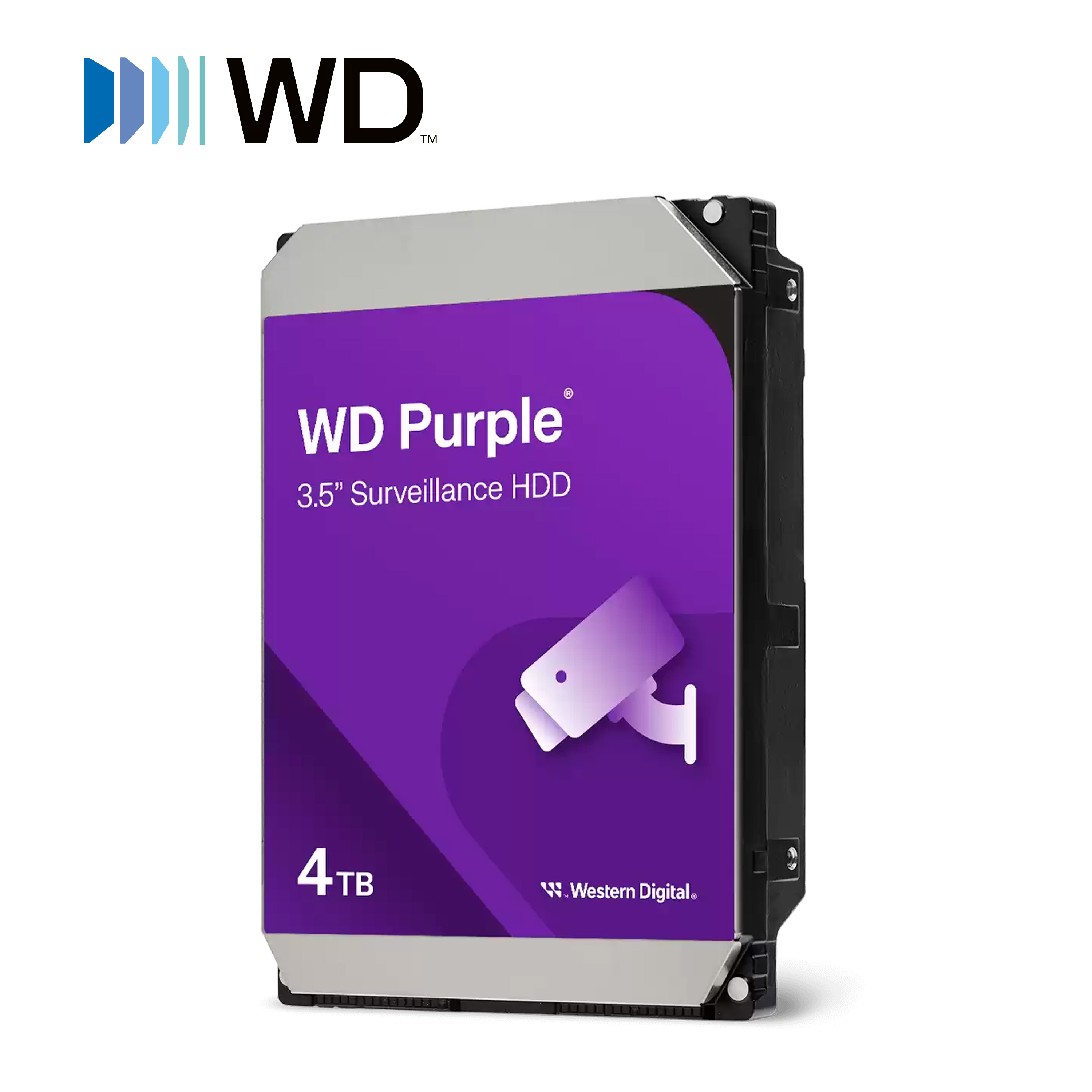 DISCO DURO DD 4TB SATA WD PURPLE WD43PURZ 24/7 OPTIMIZADO PARA VIDEOVIGILANCIA SATA III 6GB/S