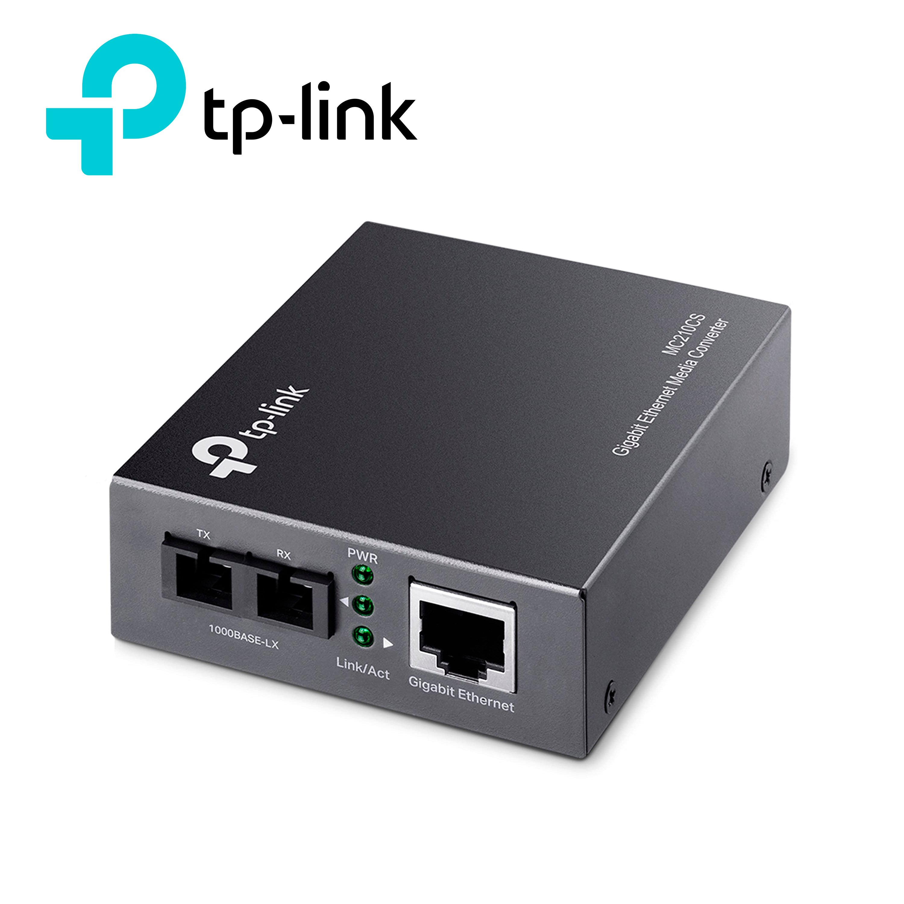 CONVERTIDOR DE MEDIOS TP-LINK MC220L / FIBRA 1000BASE-LX/LH A UTP 1000BASE-T / FIBRA MONOMODO (1310 nm) / DISTANCIA 15000 M