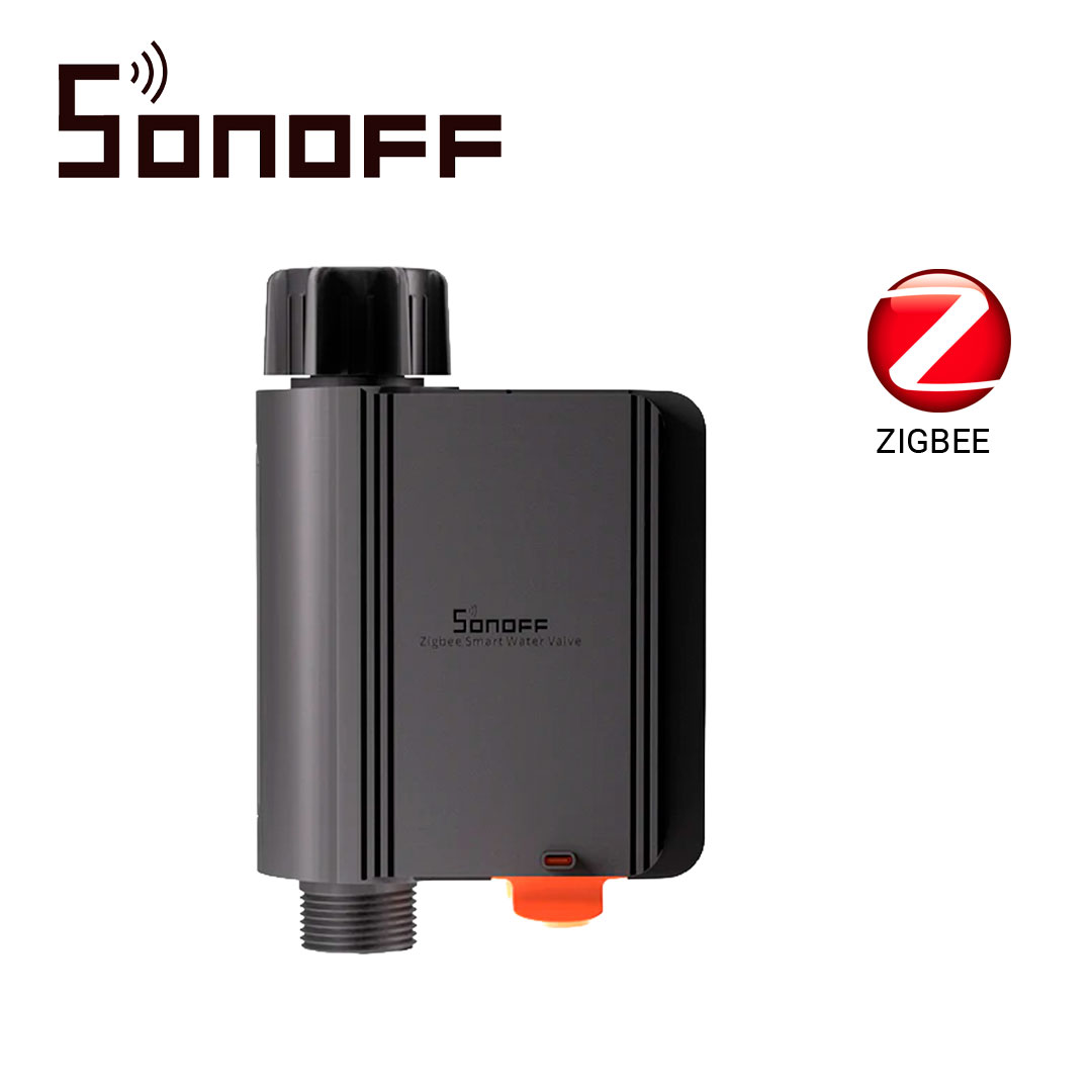 VALVULA  INALAMBRICA SONOFF SWV-NH / ZIGBEE 3.0 / CONFIGURABLES LOS  CICLOS  DE  RIEGO/ COMPATIBLE  CON ALEXA/GOOGLE HOME/ HOME ASSISTANT