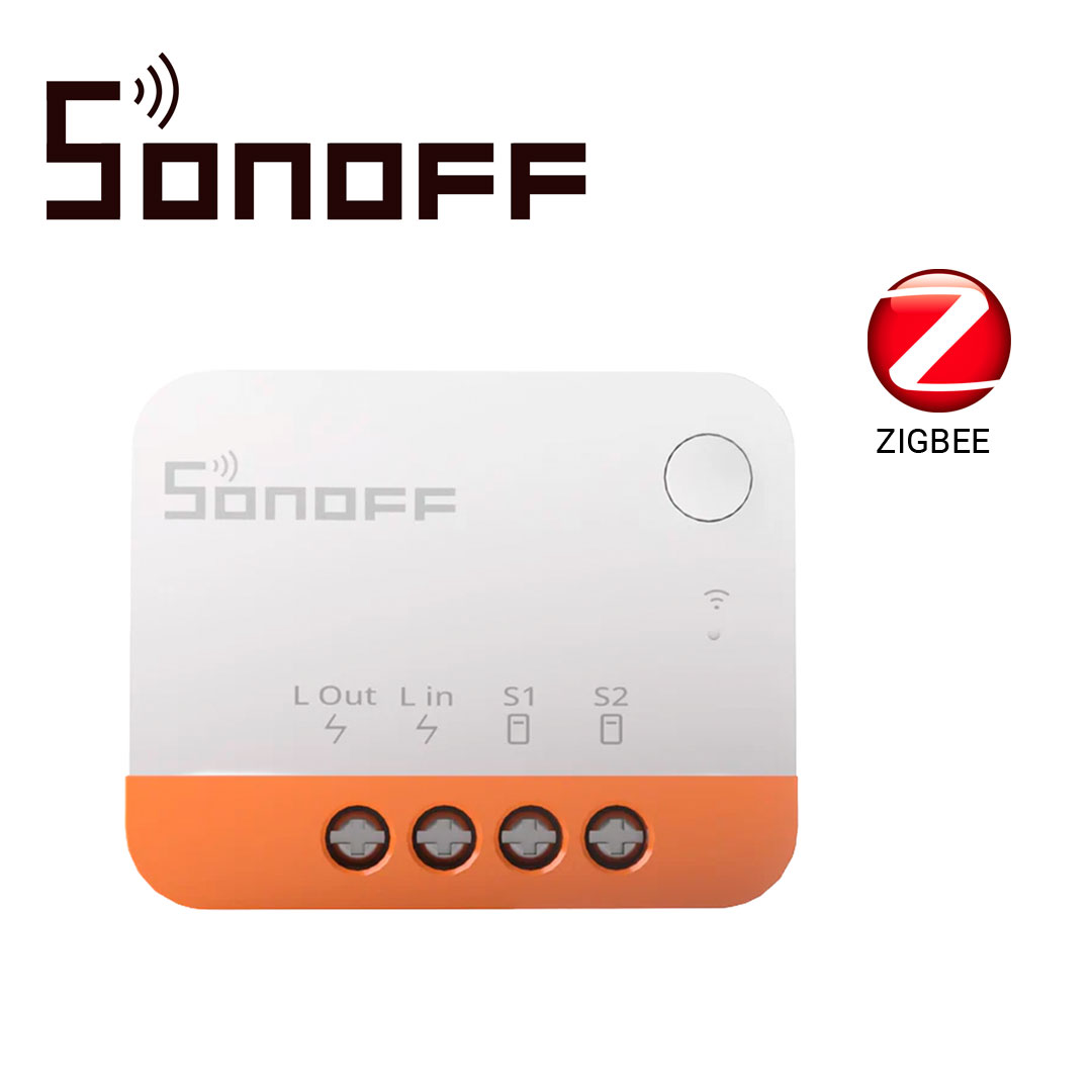 MINI INTERRUPTOR INWALL ZIGBEE  SONOFF ZBMINIL2 / INTERRUPTOR UN CANAL BIDIRECCINAL IDEAL CONEXION TIPO ESCALERA / SOLUCION DE SMART HOME CON TEMPORIZADOR / NECESITA HUB ZIGBEE / MAXIMA CORRIENTE SOPORTADA 6 AMP