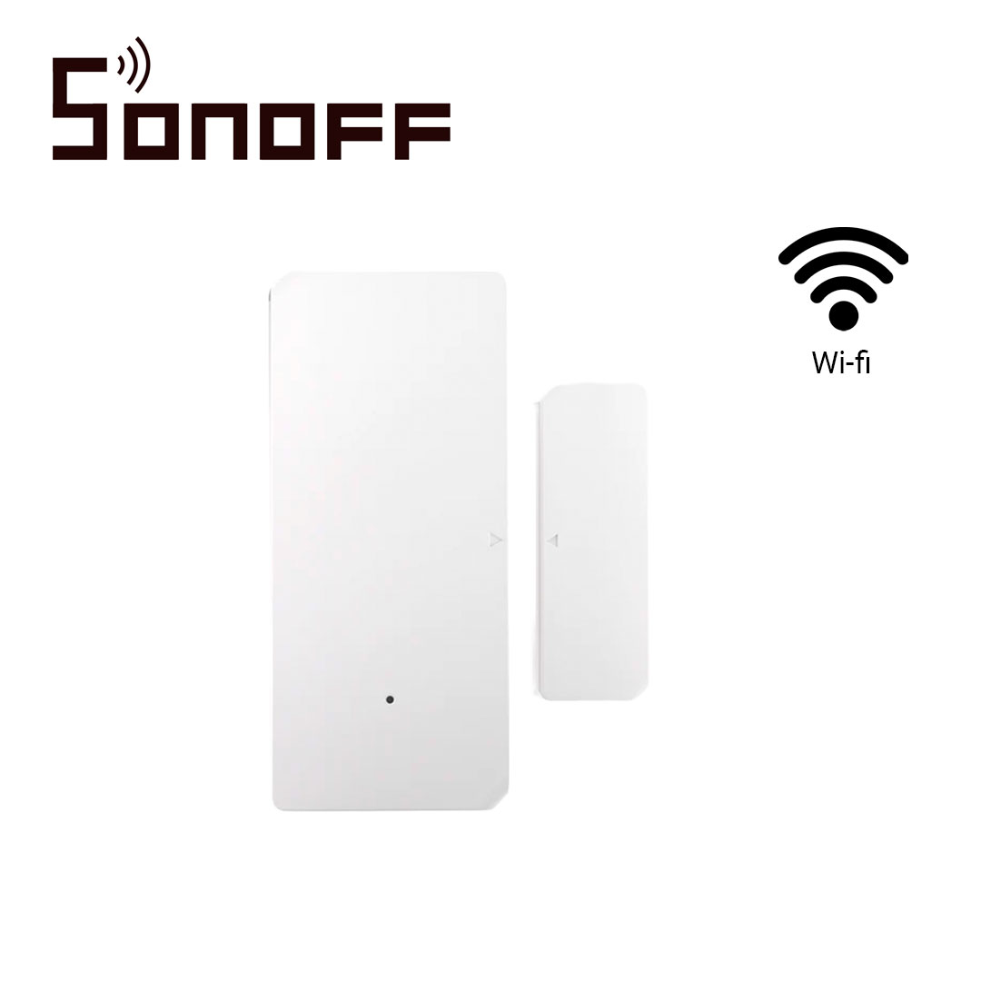 SENSOR MAGNETICO SONOFF DW2-WIFI / WIFI /  MONITOREABLE DESDE LA APP /PERMITE CONFIGURACION DE ESCENAS/ (NO INCLUYE BATERIAS SE RECOMIENDAN 2 BATERIAS AAA )