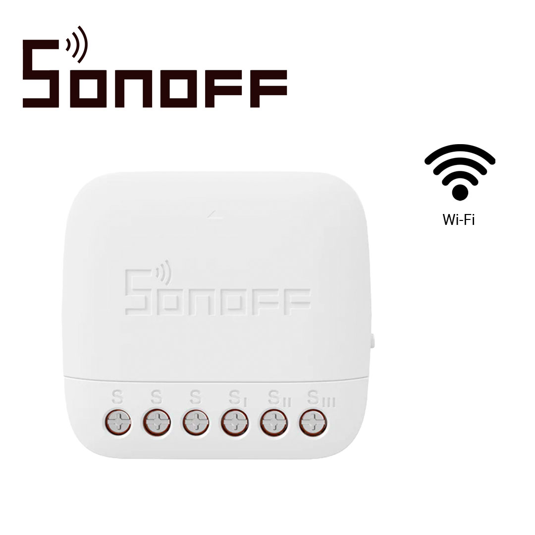 INTERRUPTOR INWALL  SONOFF S-MATE2/ WIFI 2.4GHZ / COMPATIBLE CON VARIOS MODELOS  DE APAGADORES / SIN NEUTRO REQUERIDO/ CUENTA CON 3 CANALES