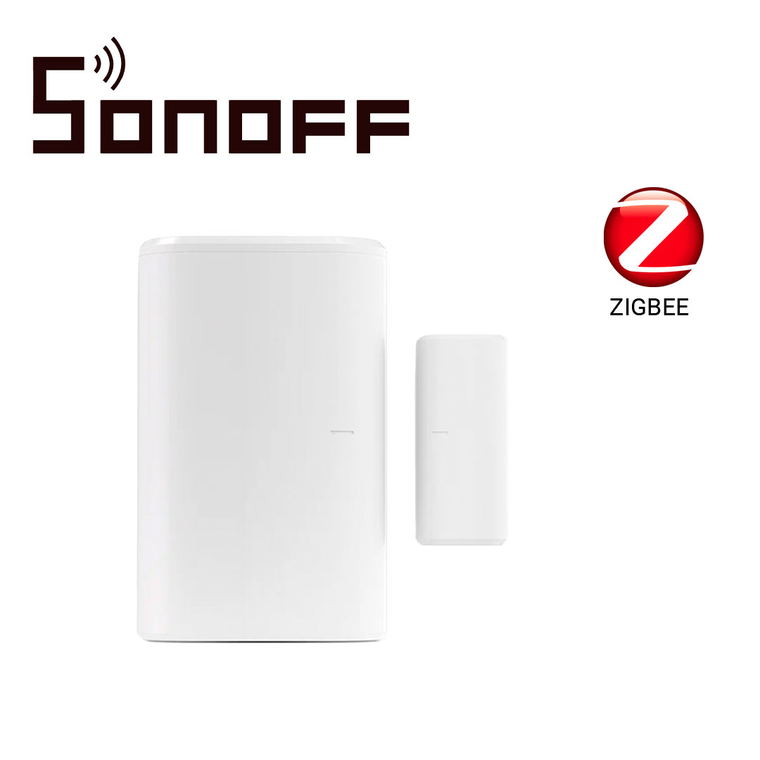 SENSOR MAGNETICO SONOFF SNZB-04P / ZIGBEE 3.0 / COMPATIBLE CON HUB ZIGBEE/ ESCENAS CONFIGURABLES EN APERTURA DE PUERTAS O VENTANAS