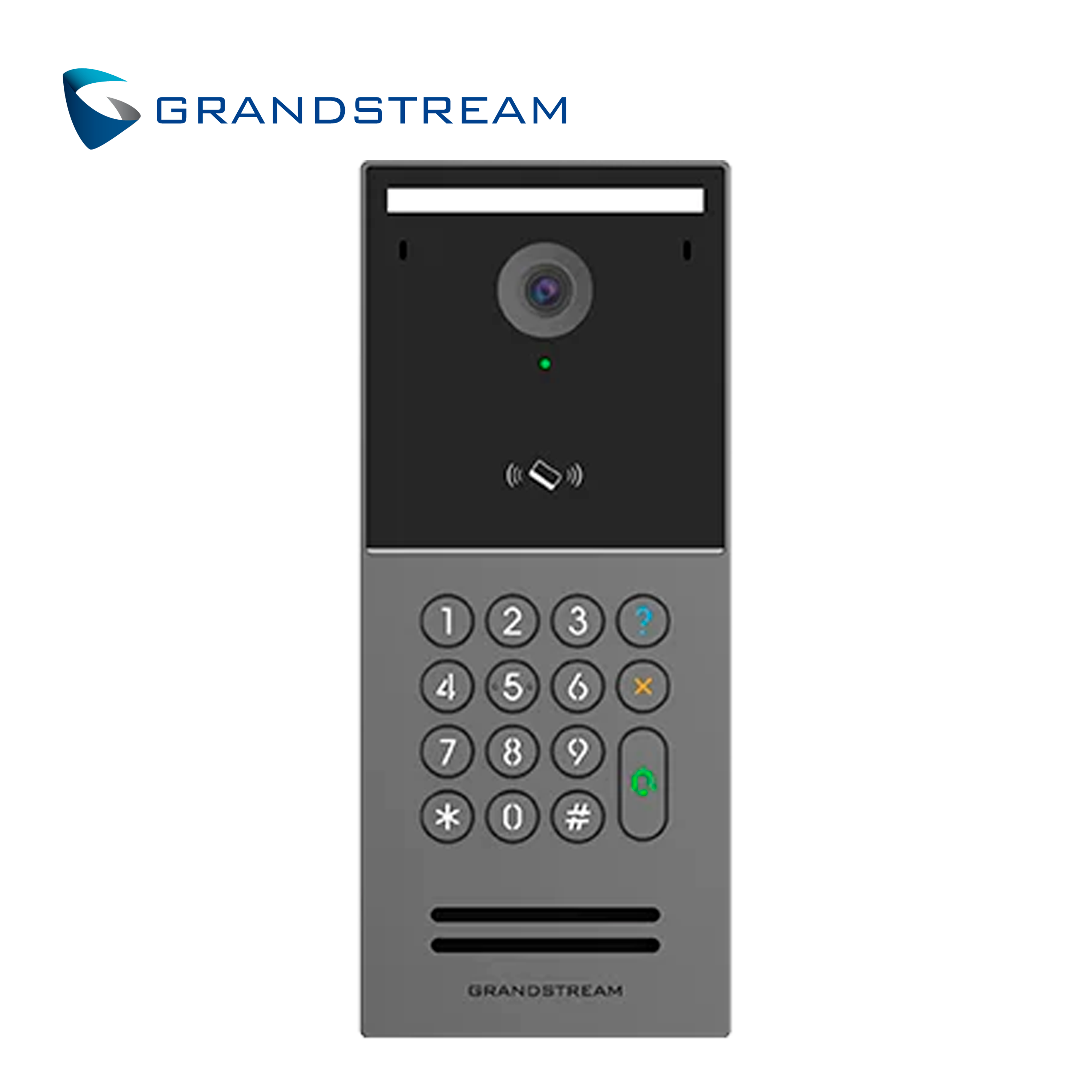 GDS3725 VIDEOPORTERO IP GRANDSTREAM / CAMARA 4MP / SIP VOIP / TECLADO NUMERICO / LECTOR RFID / NFC / BLUETOOTH BLE / ONVIF / GABINETE METALICO IP66 IK10 / WDR 120DB / IR HASTA 5M / PROCESADOR DE IMAGEN AI ISP / 3 ENTRADAS Y 2 SALIDAS DE ALARMA / 2 RELEVADORES / ALIMENTACION POE 802.3AF O 9-36VCD