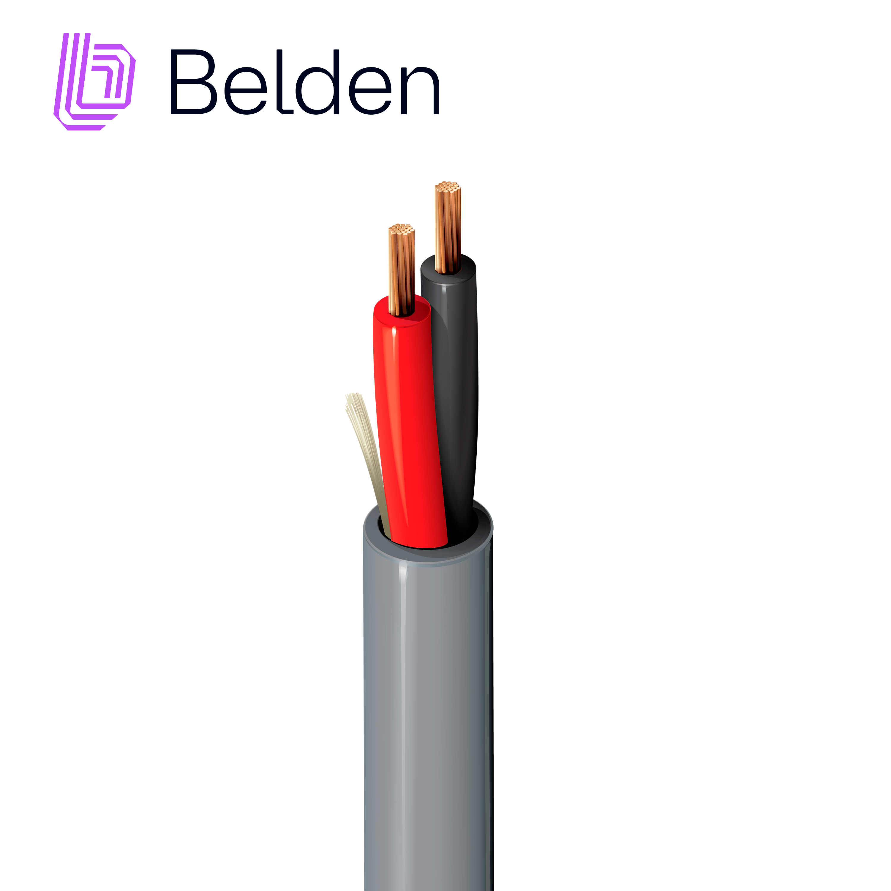 6200UE 008U1000 CABLE DE SEGURIDAD Y SONIDO BELDEN 6200UE 0081000 / INTERIOR / GRIS / 2 CONDUCTORES / 16 AWG / MULTIFILAR / FORRO PVC / CMP / CAJA / 1,000 PIES 305 METROS