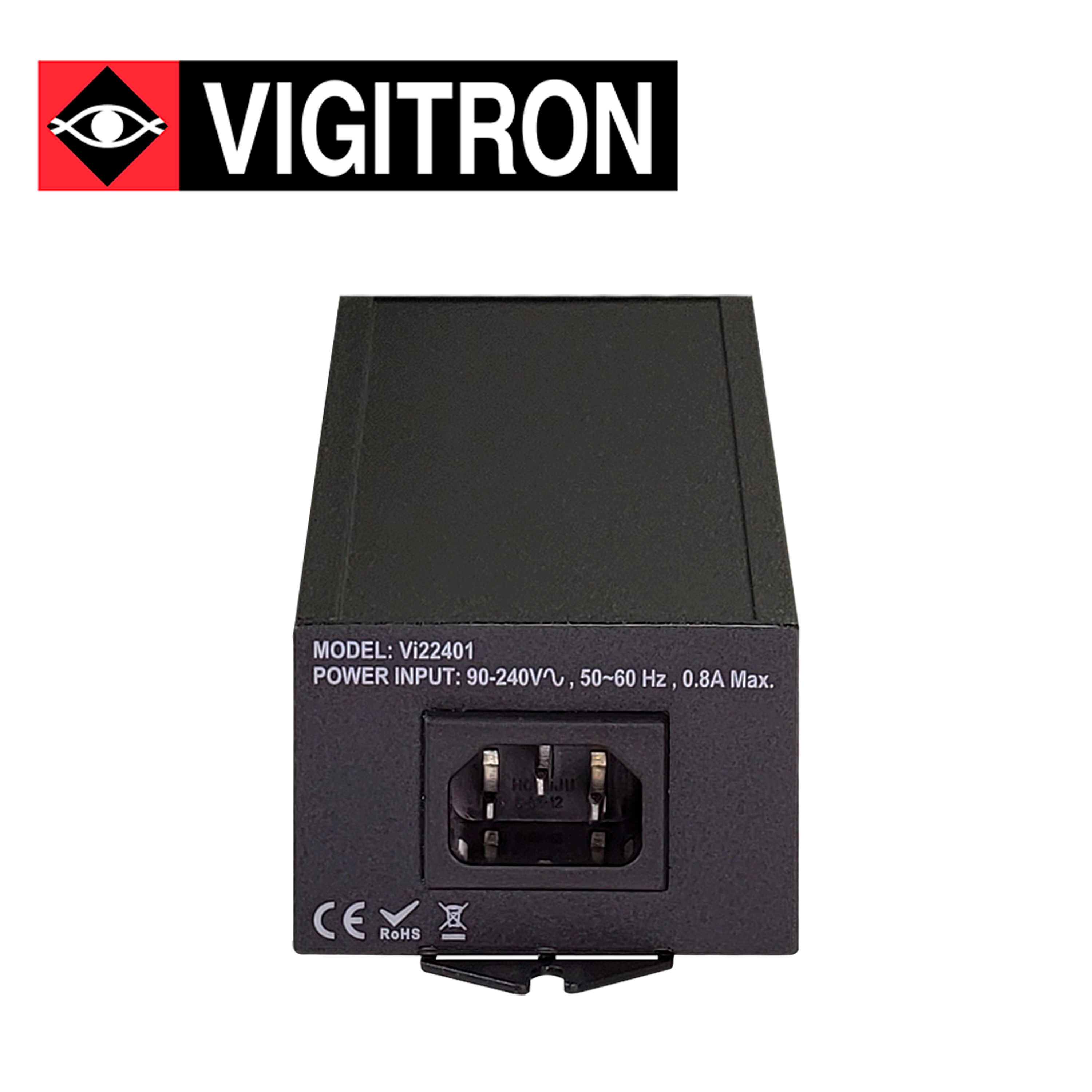 INYECTOR POE VIGITRON VI22401U / COMPATIBLE POE AF/AT/BT / FUENTE ALIMENTACION ACTIVA INTEGRADA 60W / 10M/100M/1000M - Código: VI22401U | Compra en Guadalajara