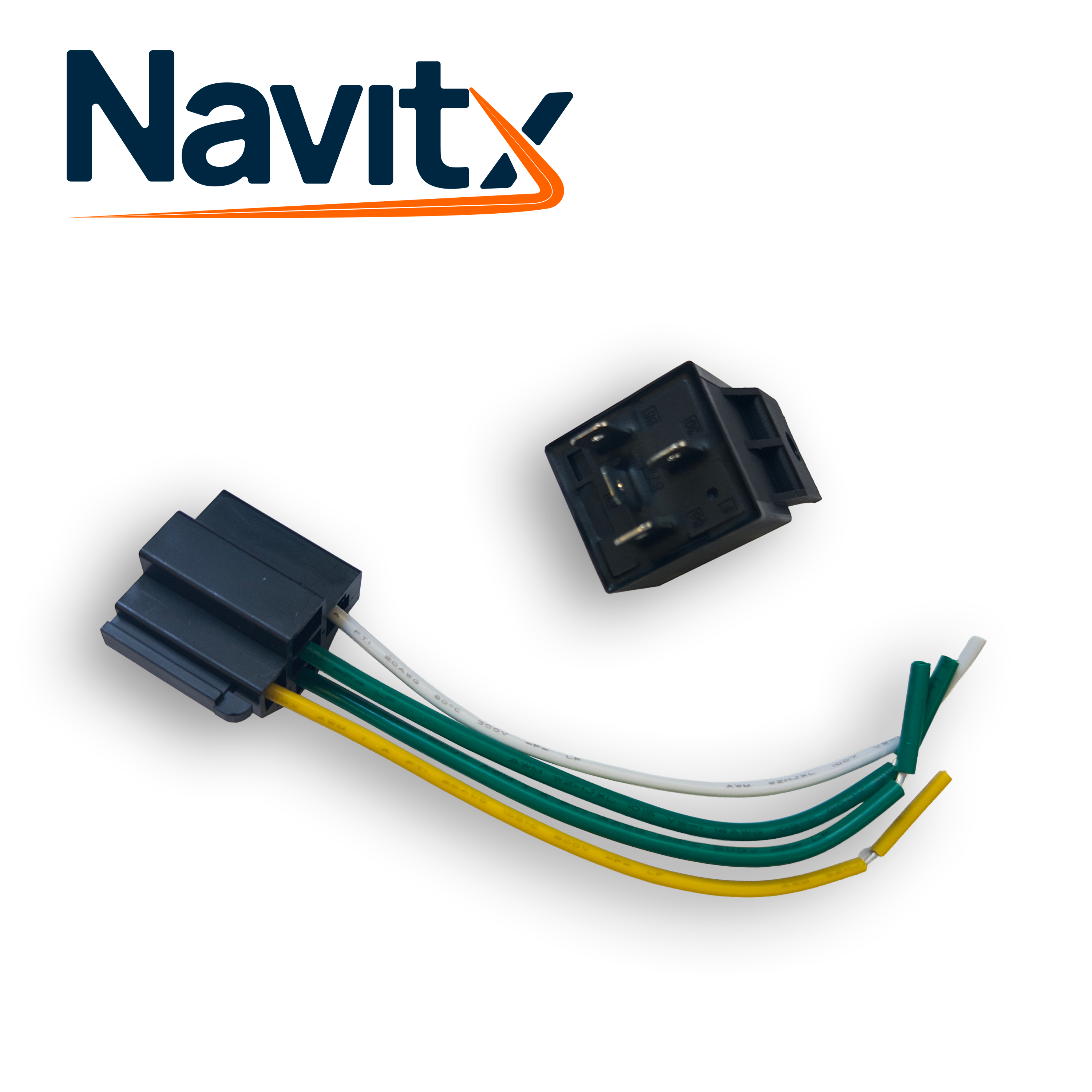 RELEVADOR PARA RASTREADO VEHICULAR NAVITX NAV-RELAY21 / COMPATIBLE CON NAV21N / CONTROLA APERTURA Y CIERRE DE COMBUSTIBLE - Código: NAV-RELAY21 | Compra en Guadalajara